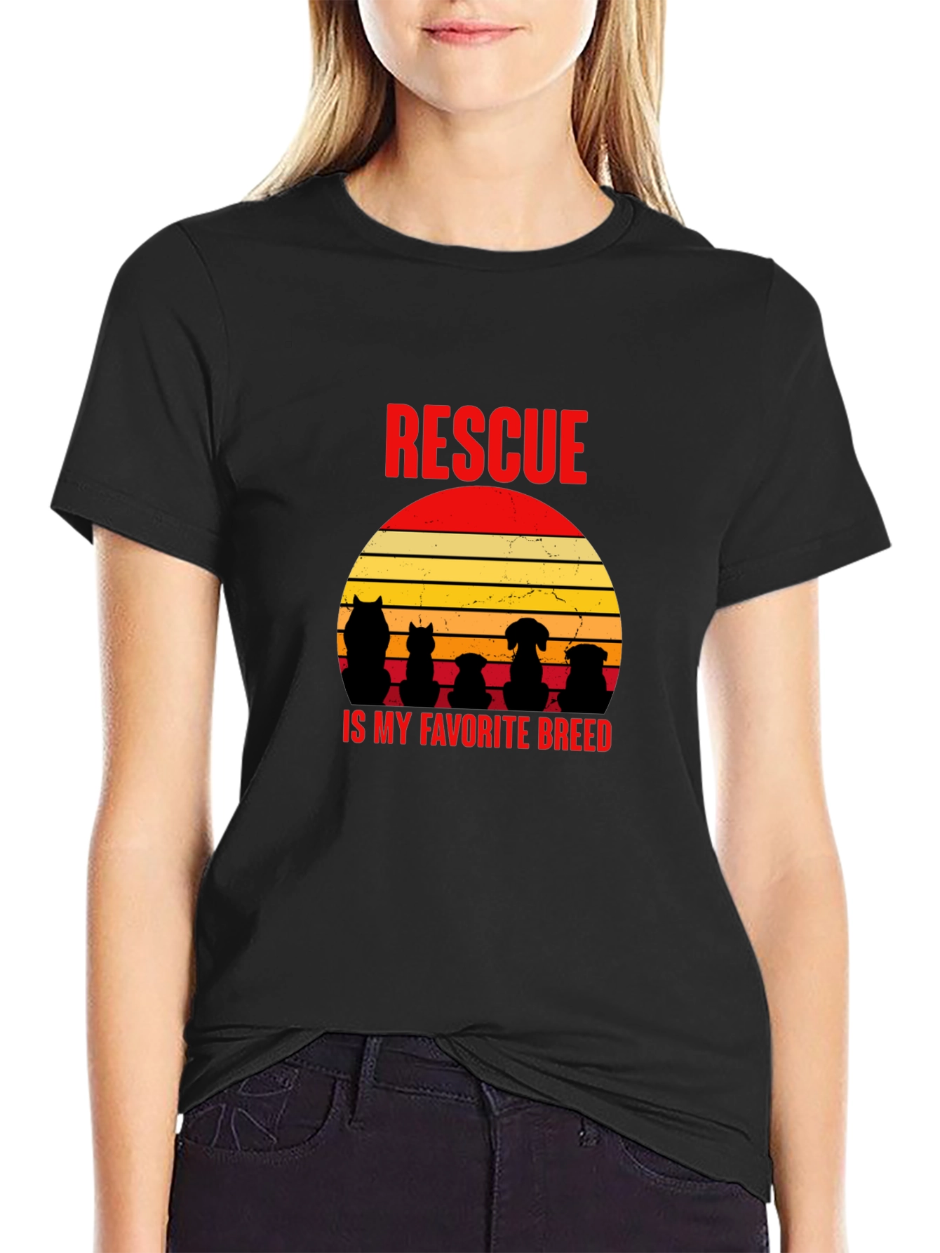 Rescue is My Favorite Breed T-Shirt