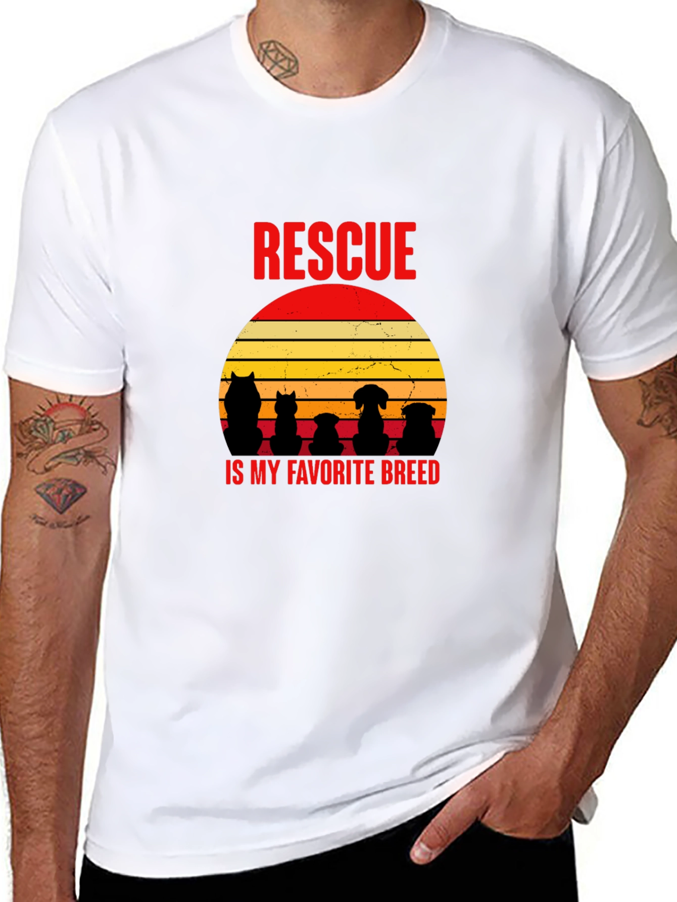Rescue is My Favorite Breed T-Shirt