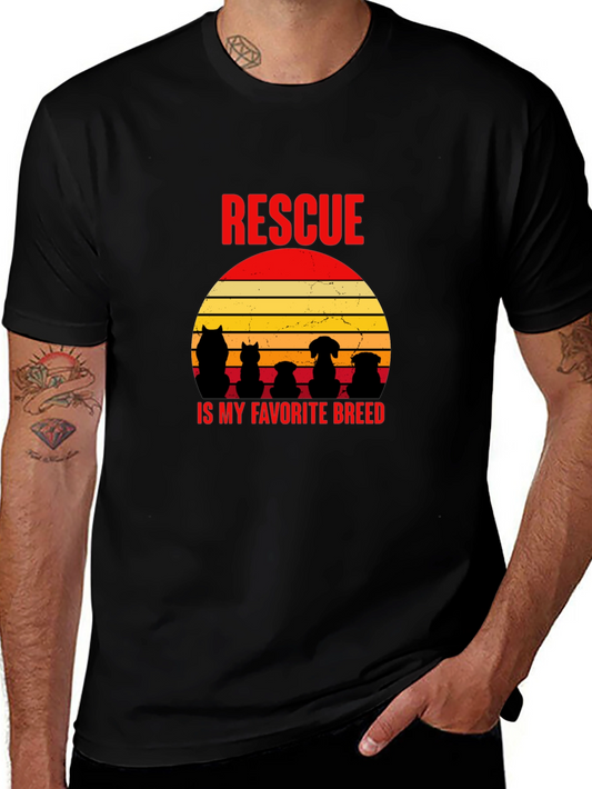 Rescue is My Favorite Breed T-Shirt