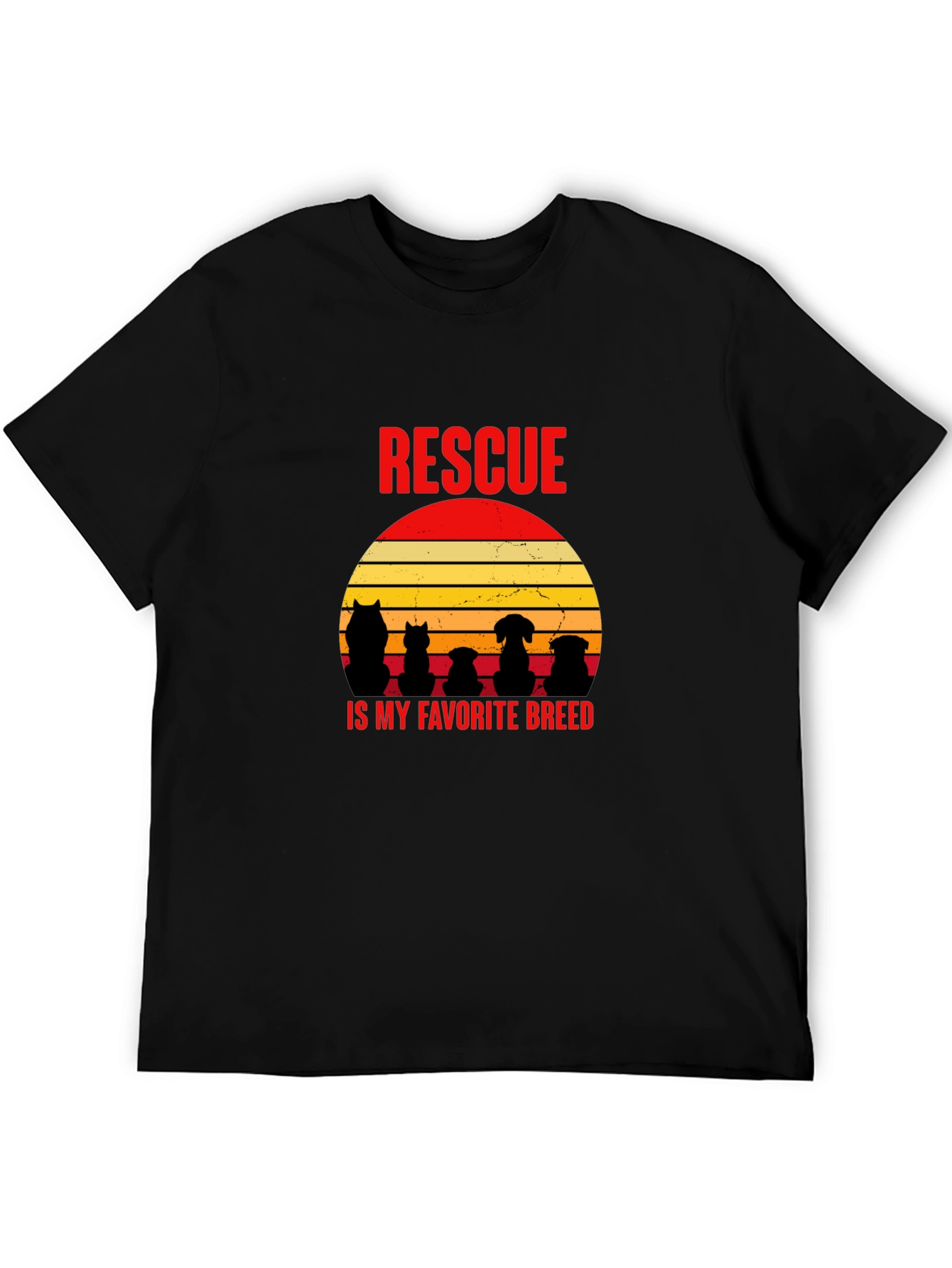 Rescue is My Favorite Breed T-Shirt