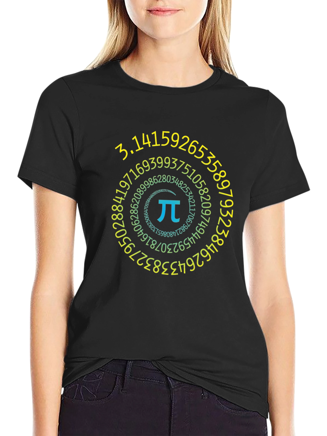 Pi Symbol T-Shirt - Math Design