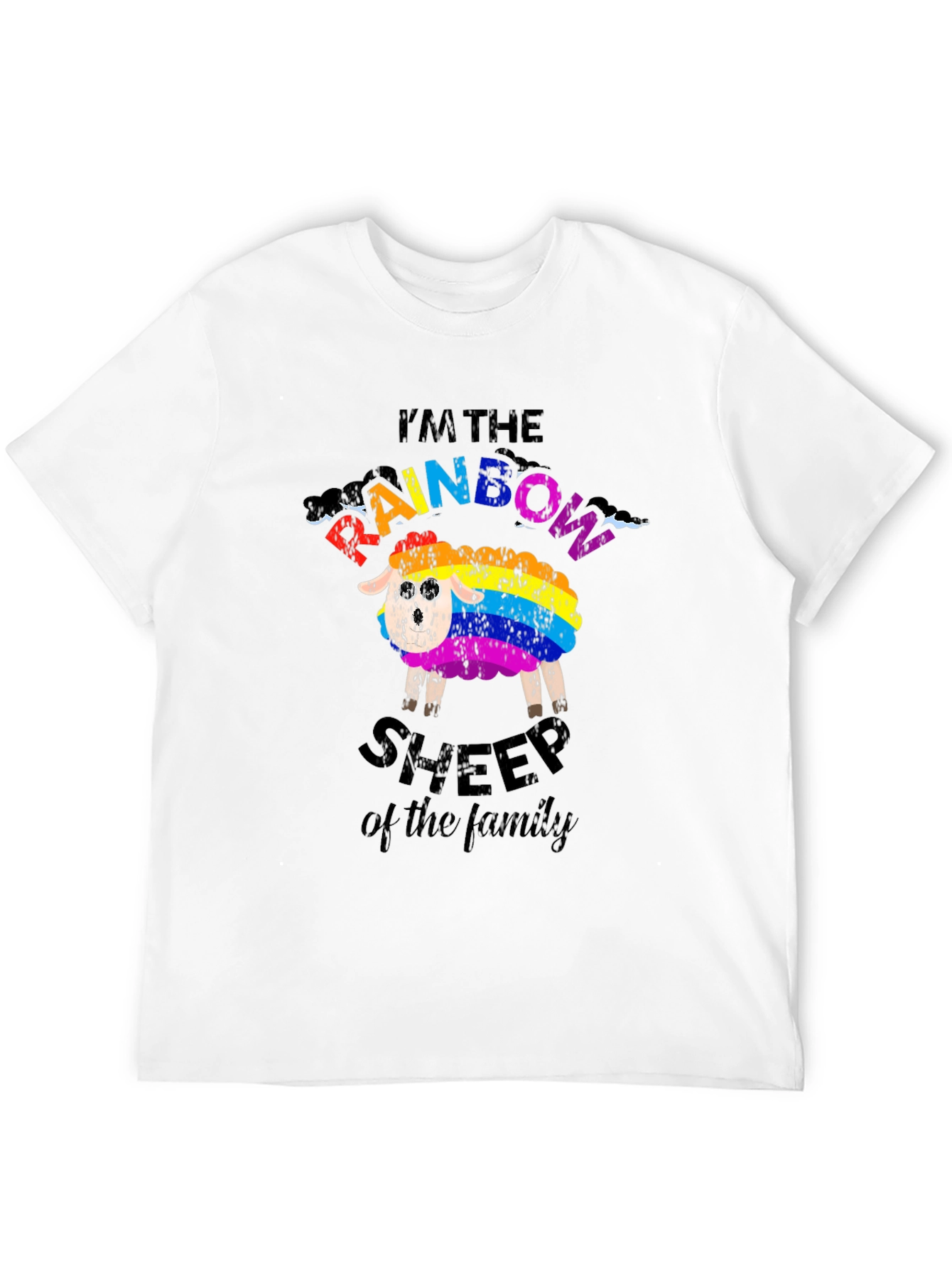 Rainbow Sheep T-Shirt - Pride Family Tee