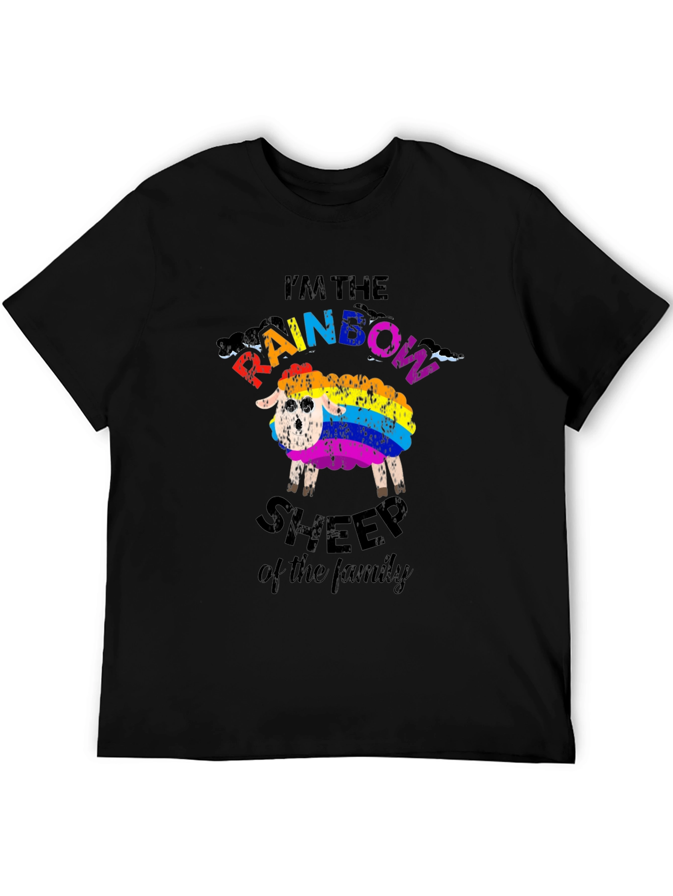 Rainbow Sheep T-Shirt - Pride Family Tee