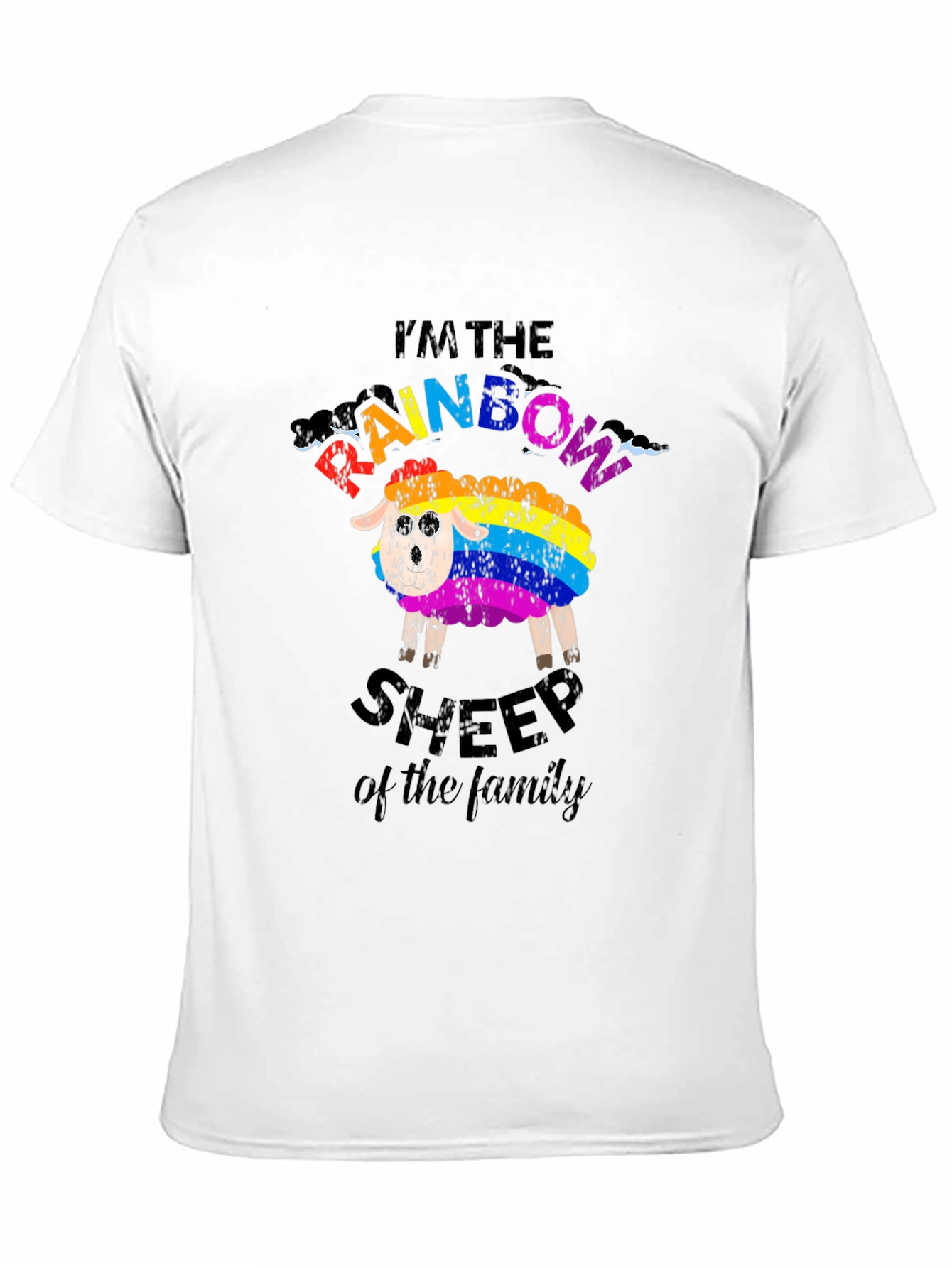 Rainbow Sheep T-Shirt - Pride Family Tee