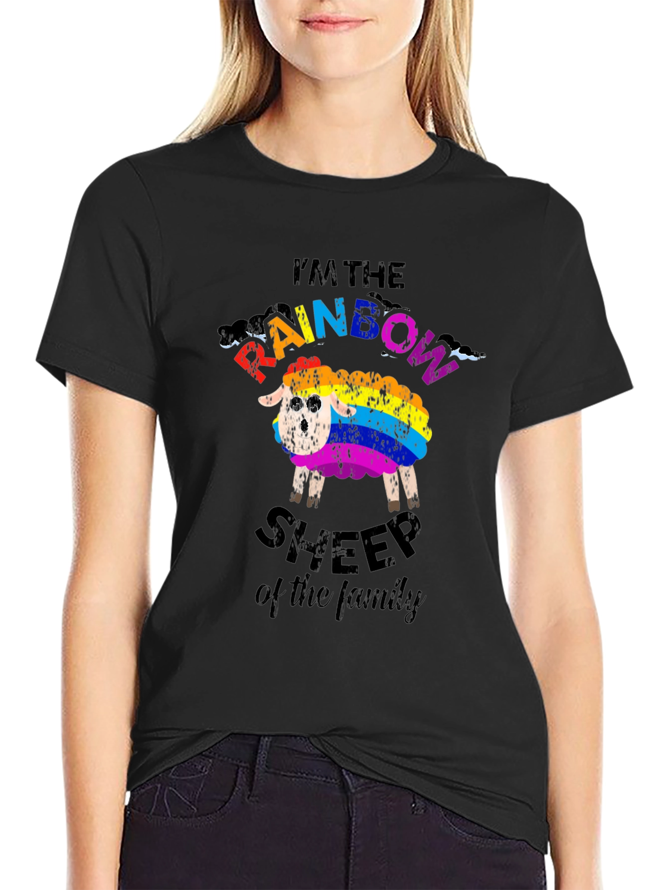 Rainbow Sheep T-Shirt - Pride Family Tee
