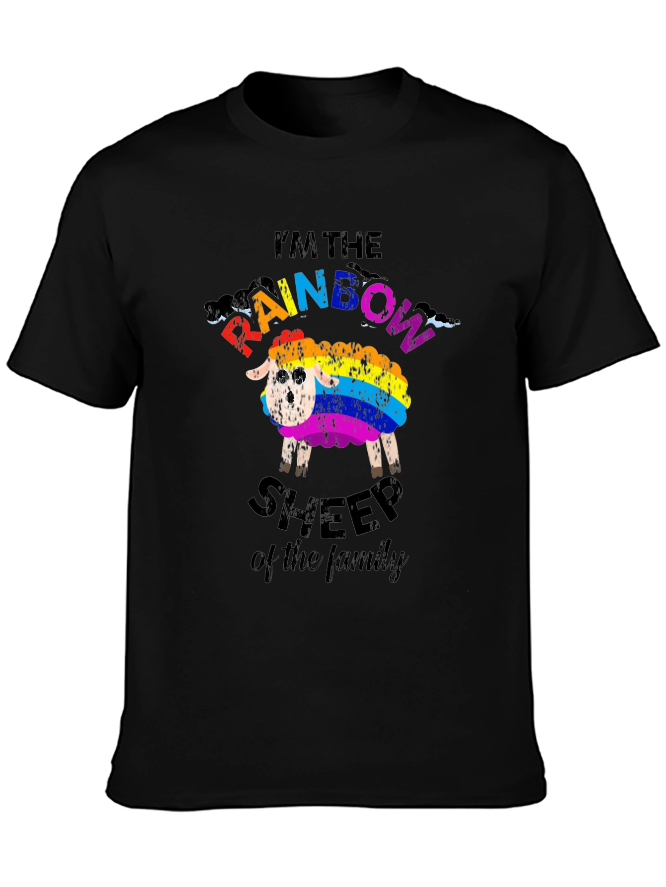 Rainbow Sheep T-Shirt - Pride Family Tee