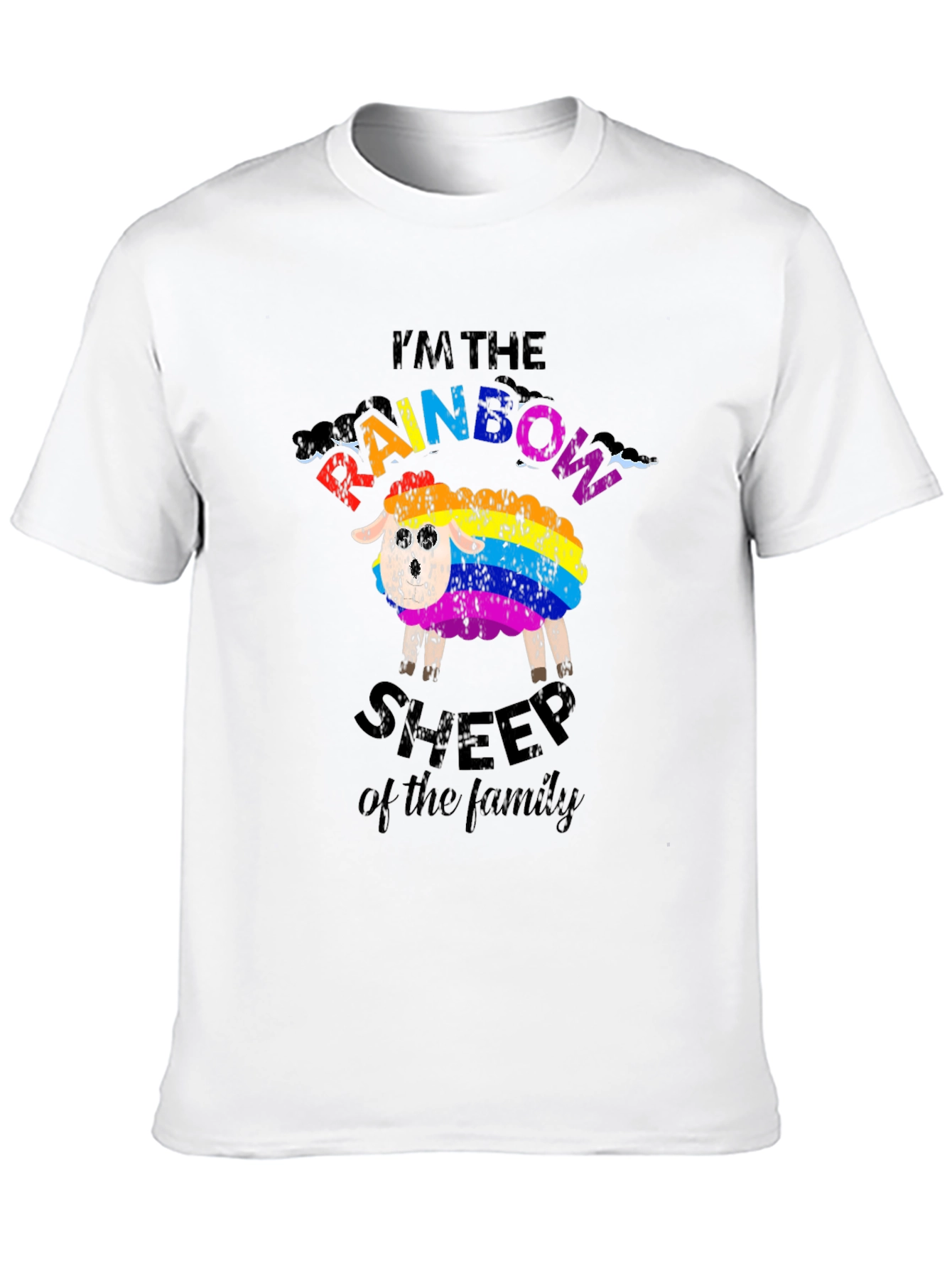 Rainbow Sheep T-Shirt - Pride Family Tee