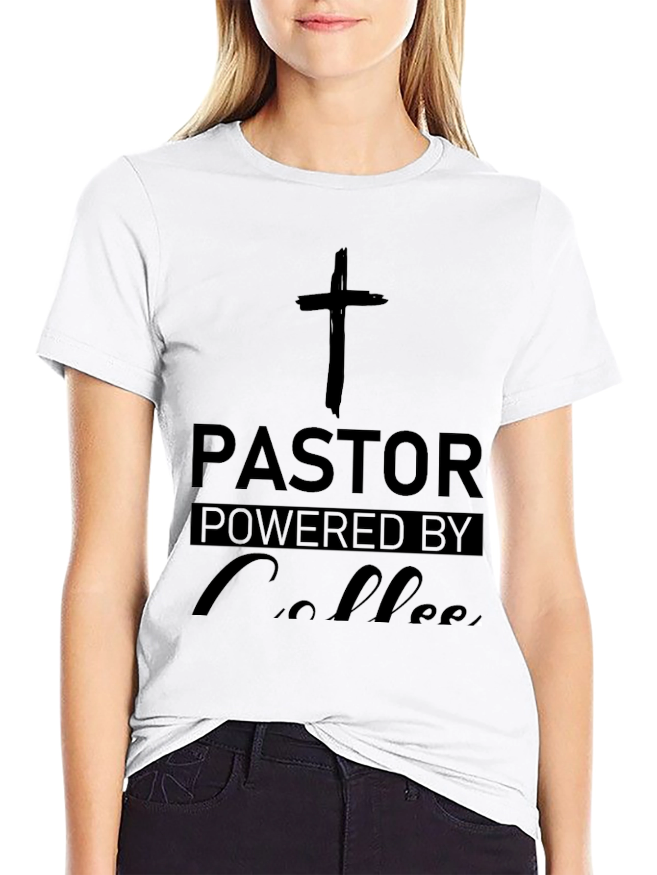 Pastor Powered By Coffee T-Shirt