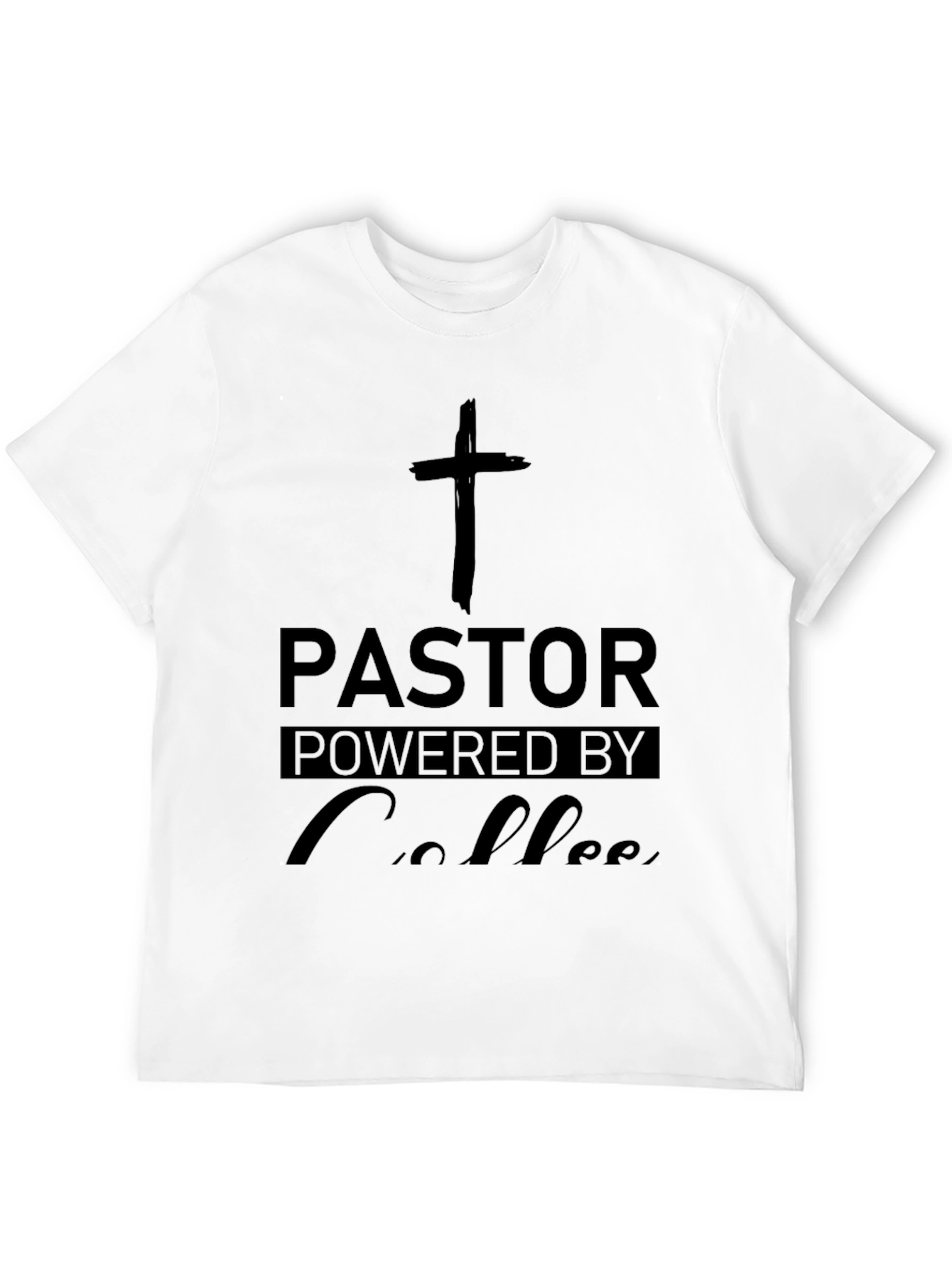 Pastor Powered By Coffee T-Shirt
