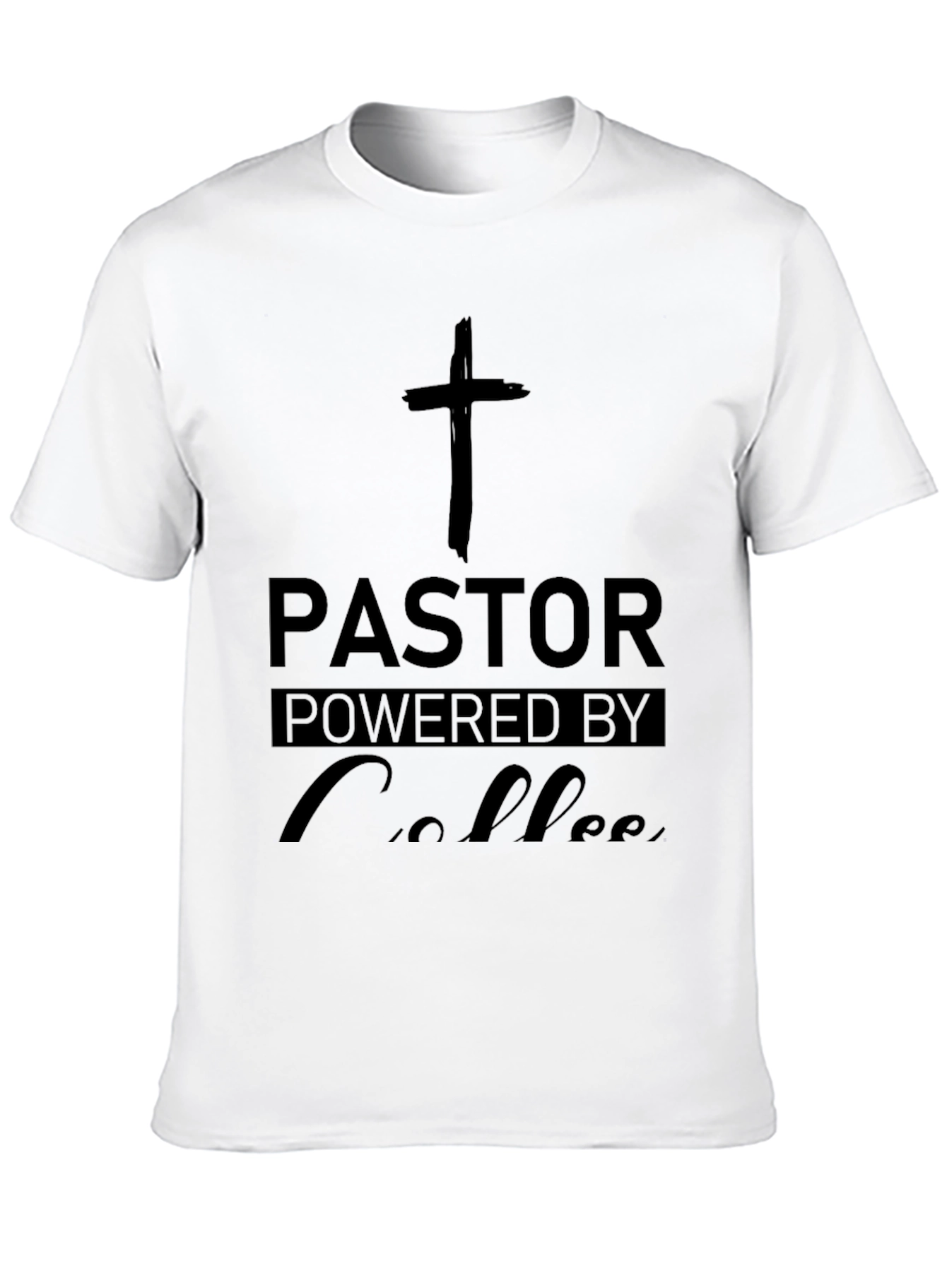 Pastor Powered By Coffee T-Shirt