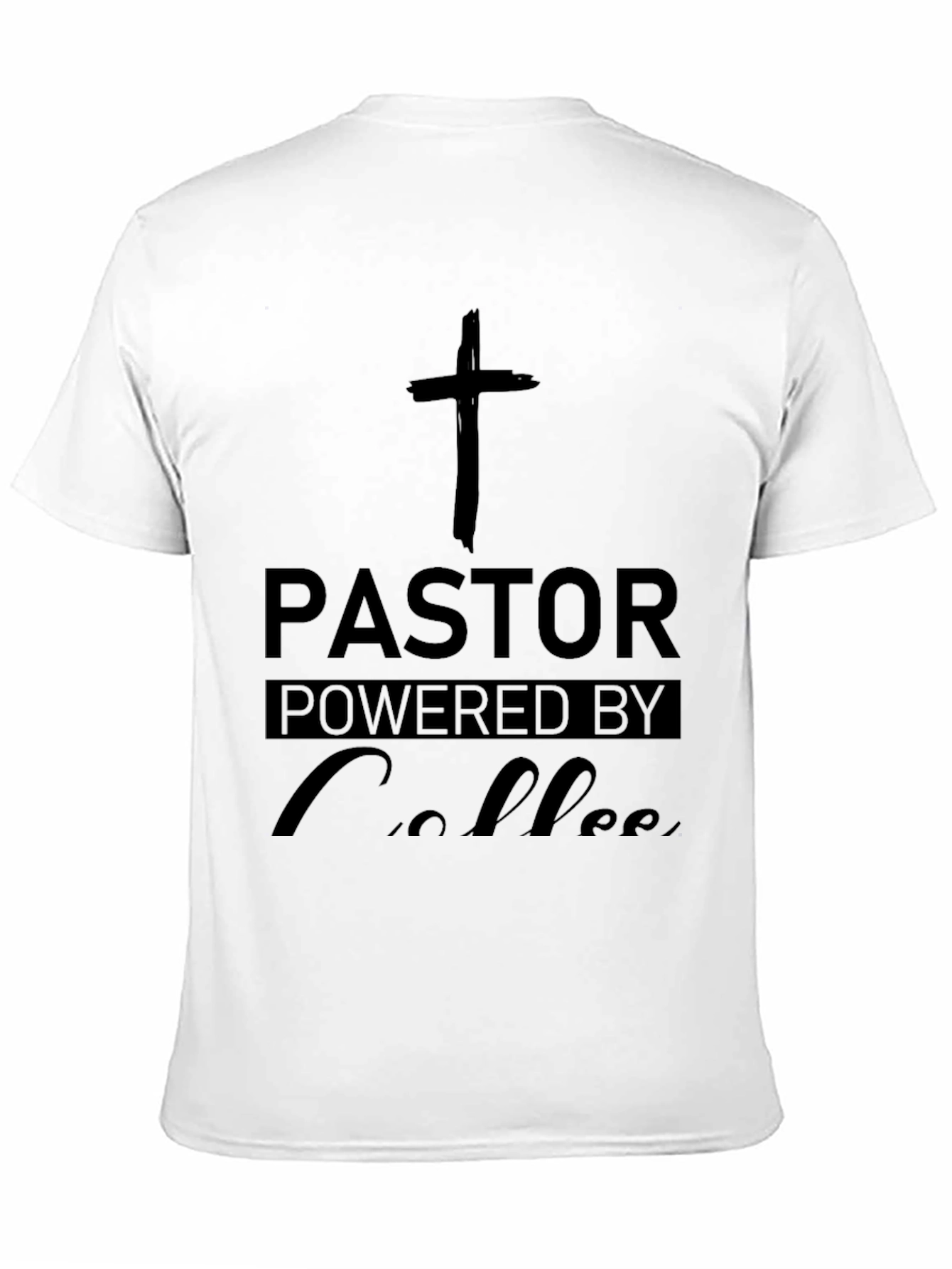 Pastor Powered By Coffee T-Shirt