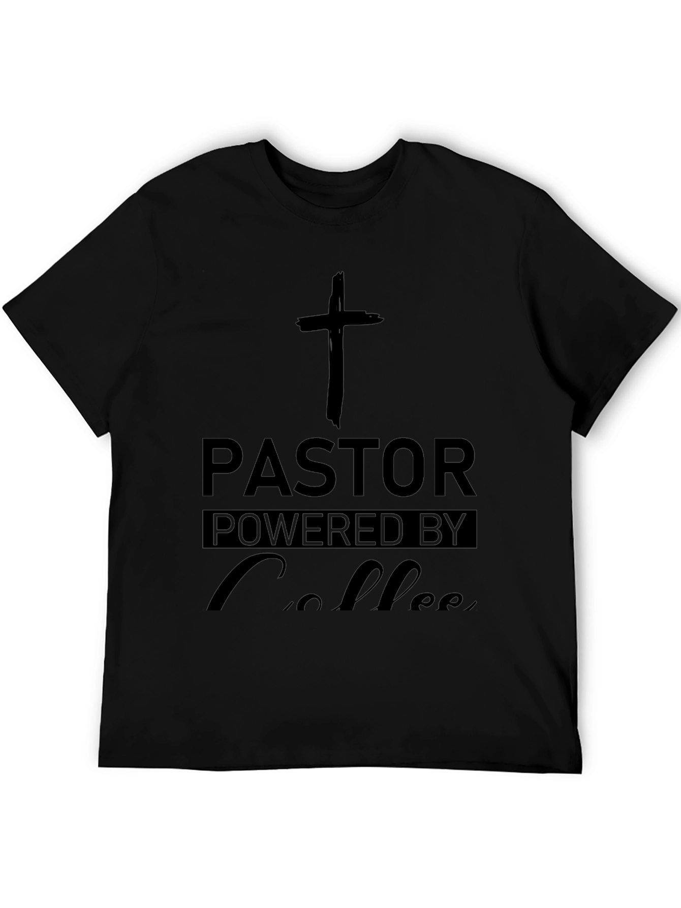 Pastor Powered By Coffee T-Shirt