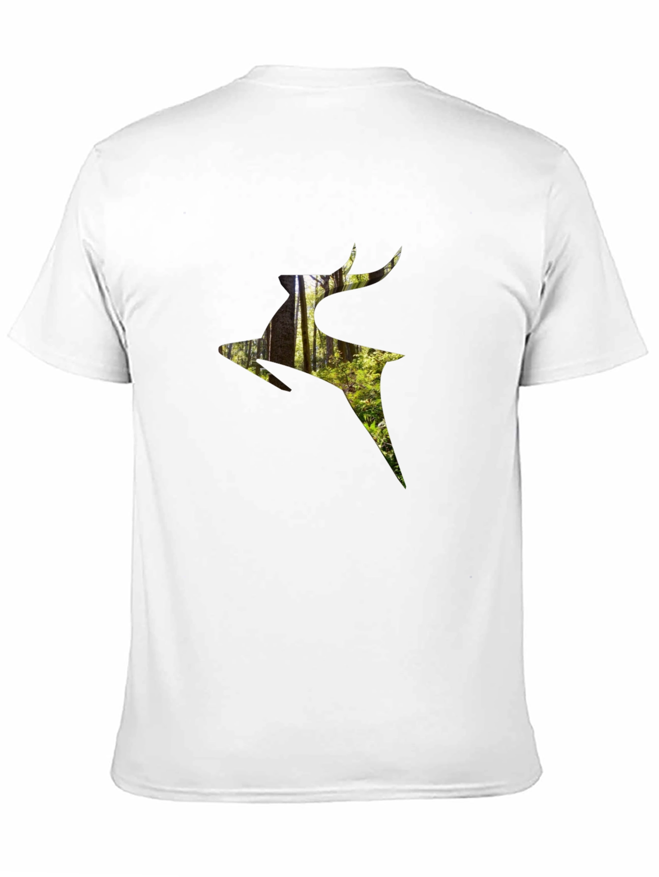 Nature Deer Graphic T-Shirt - Modern Style
