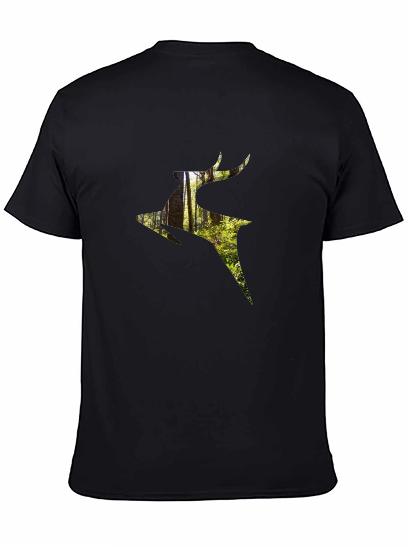 Nature Deer Graphic T-Shirt - Modern Style