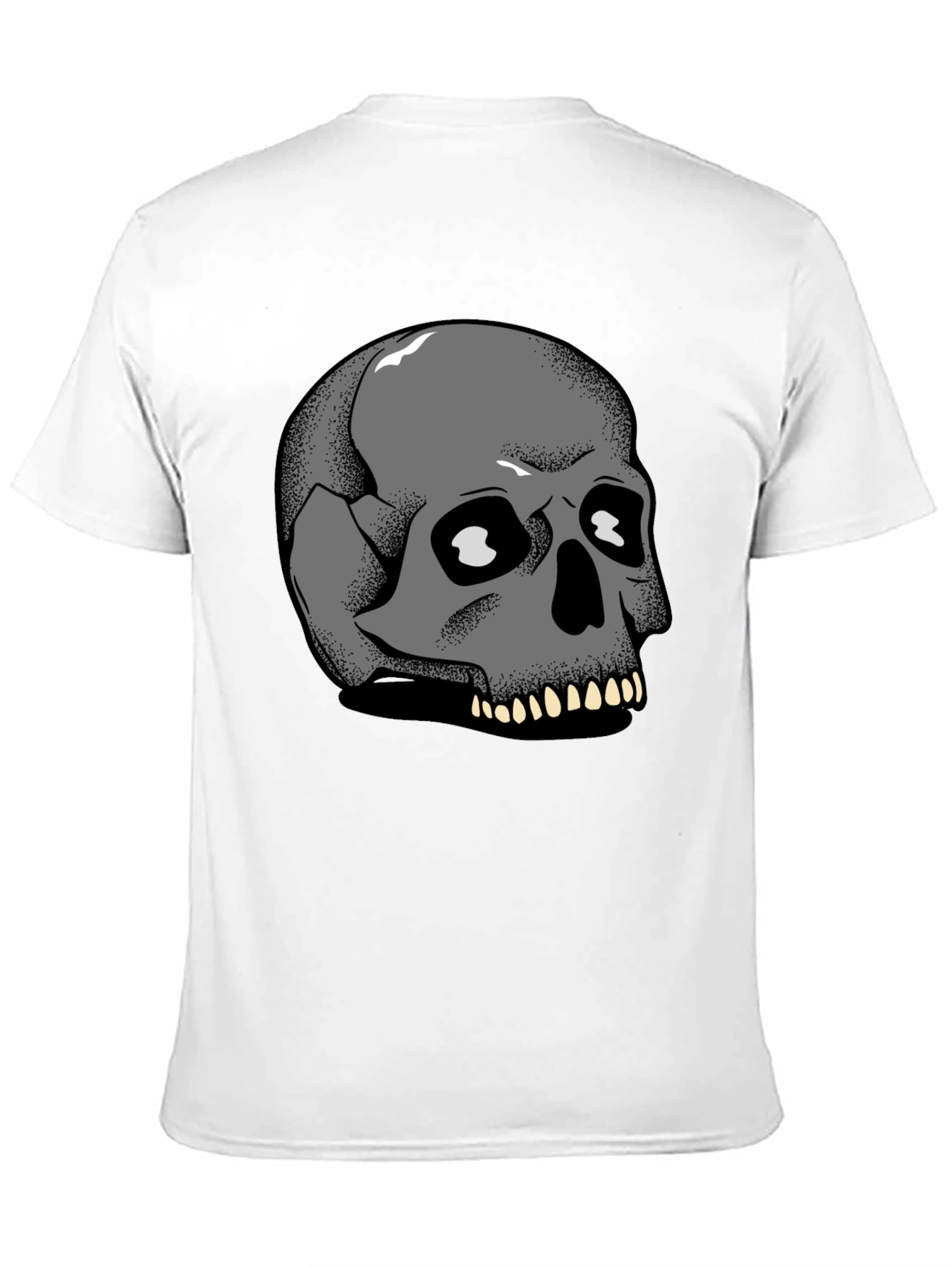 Skull Graphic Tee - Mens Black T-Shirt