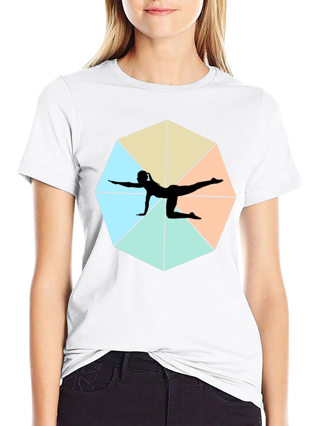 Yoga Pose Graphic Tee