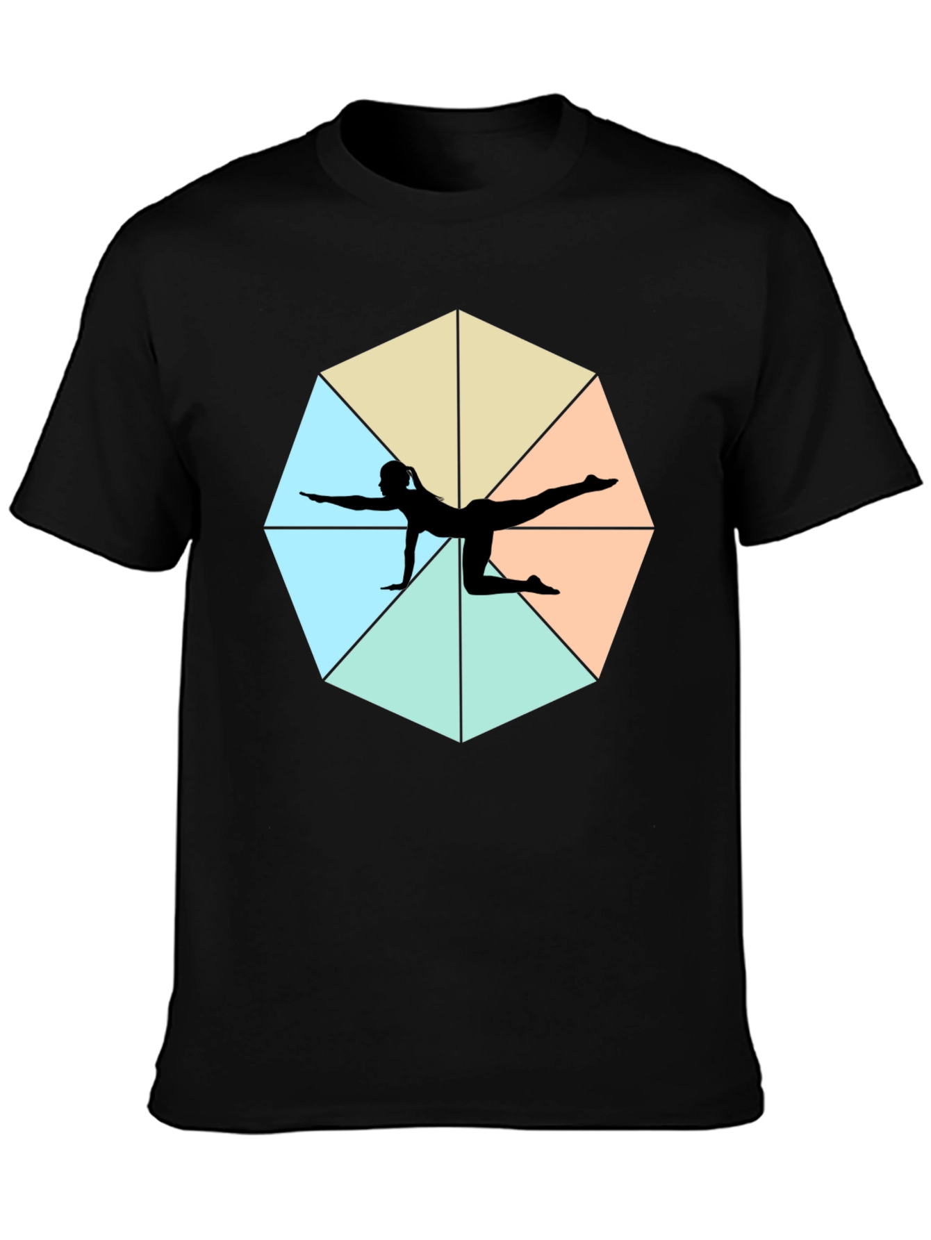 Yoga Pose Graphic Tee