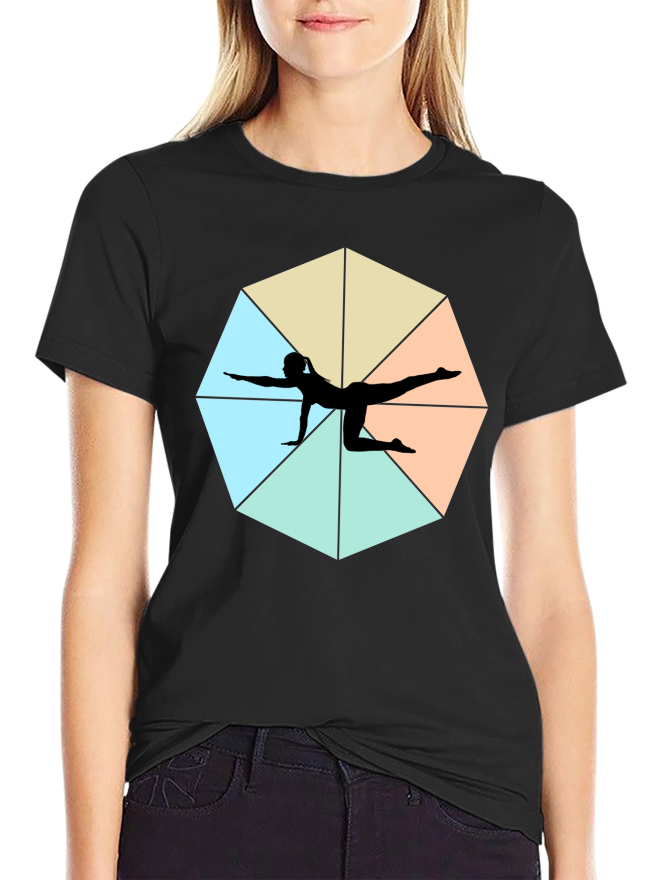 Yoga Pose Graphic Tee