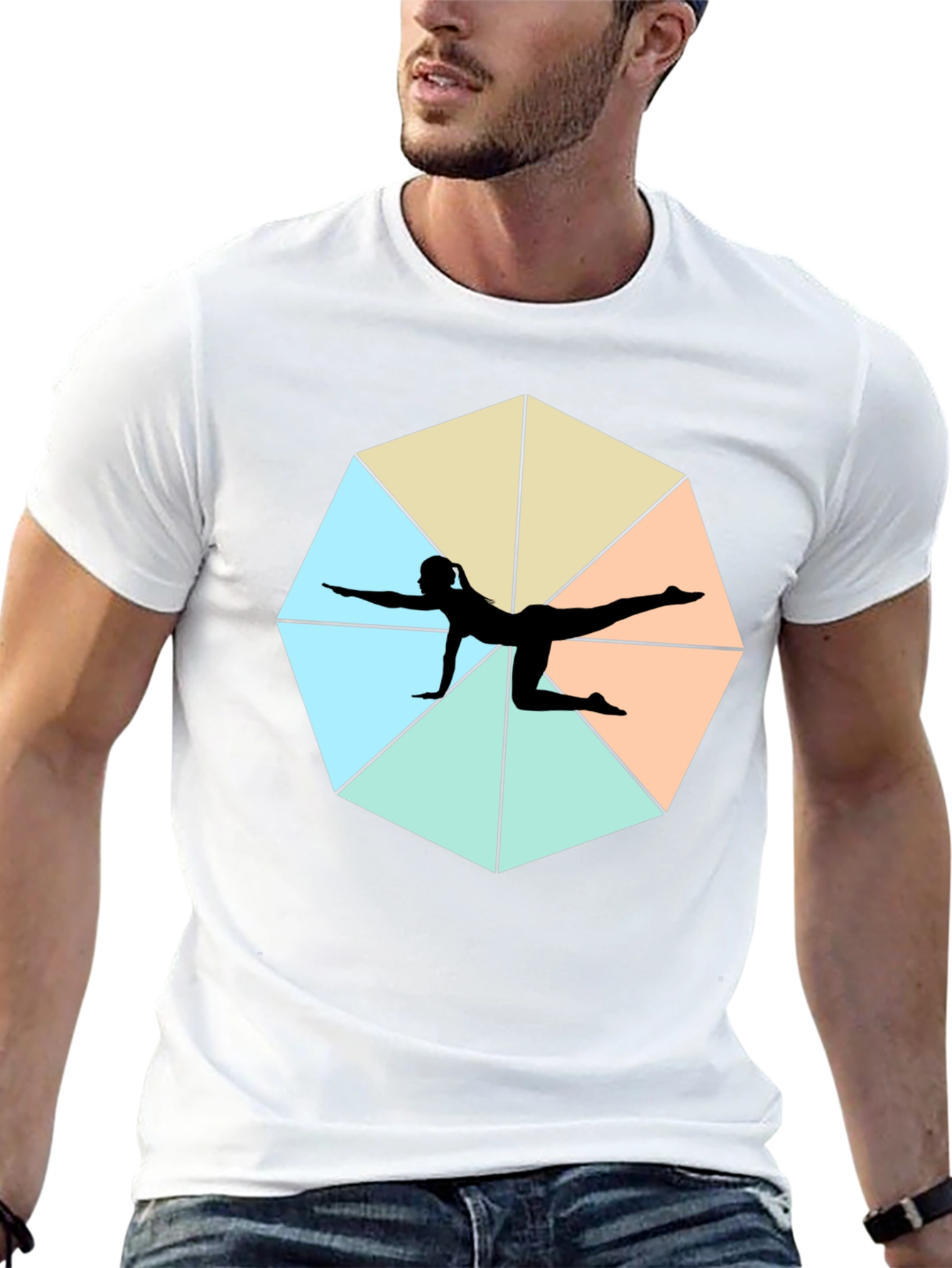 Yoga Pose Graphic Tee