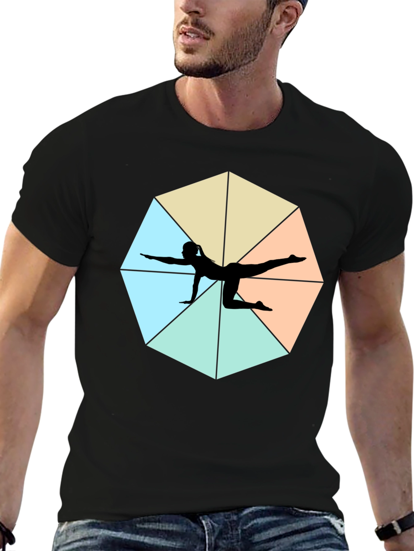 Yoga Pose Graphic Tee