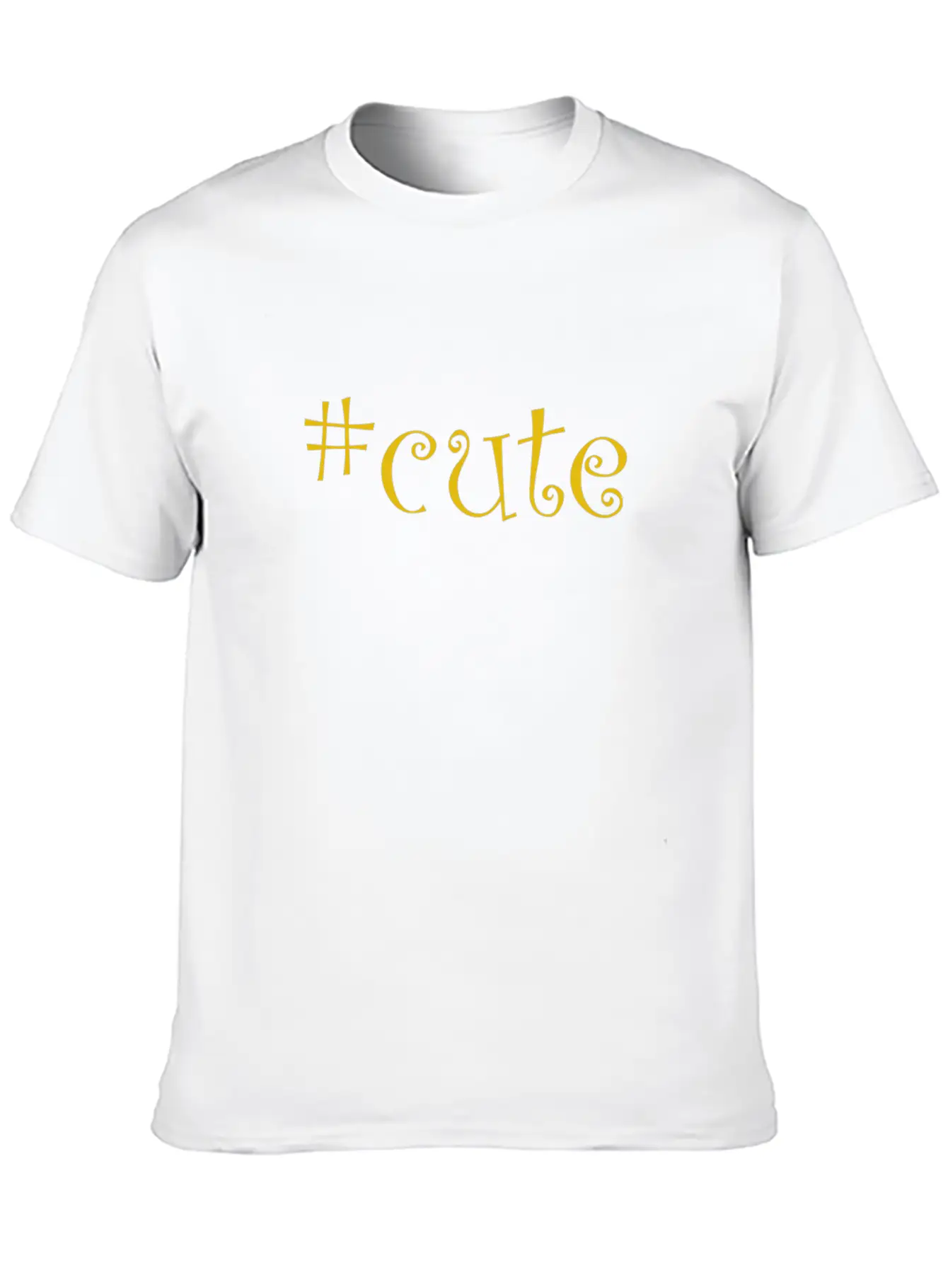 #cute Modern Fit Casual T-Shirt ��� Clean And Versatile Design
