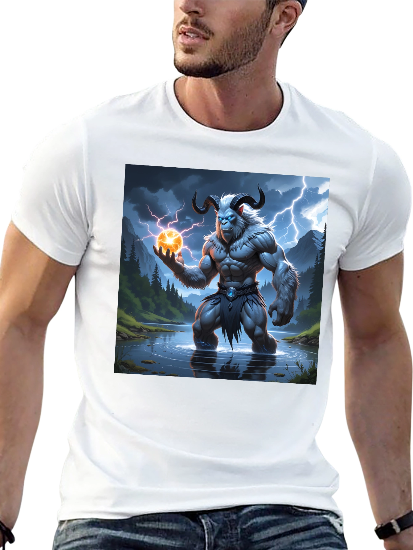 Mystic Creature Graphic Tee