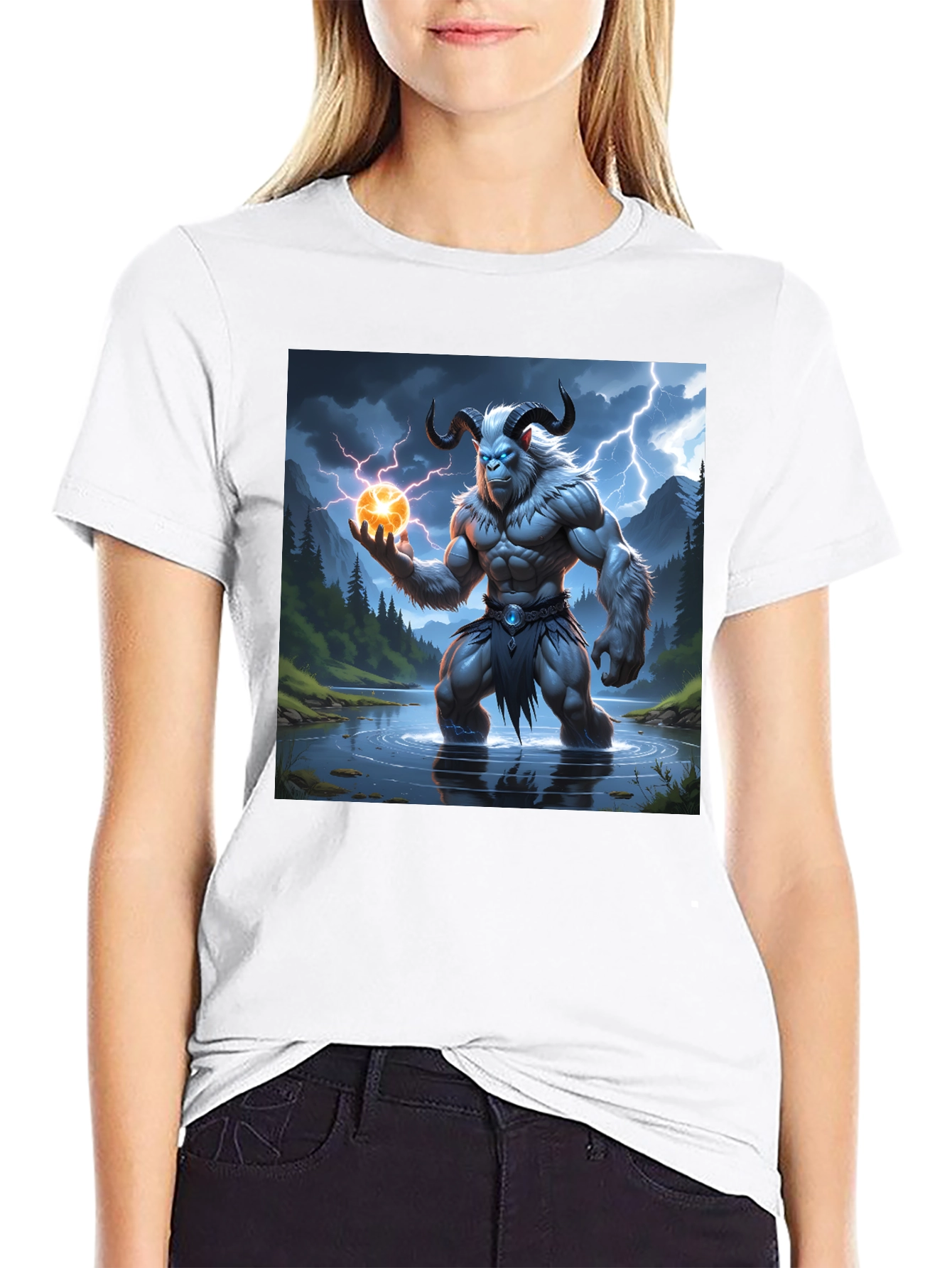 Mystic Creature Graphic Tee