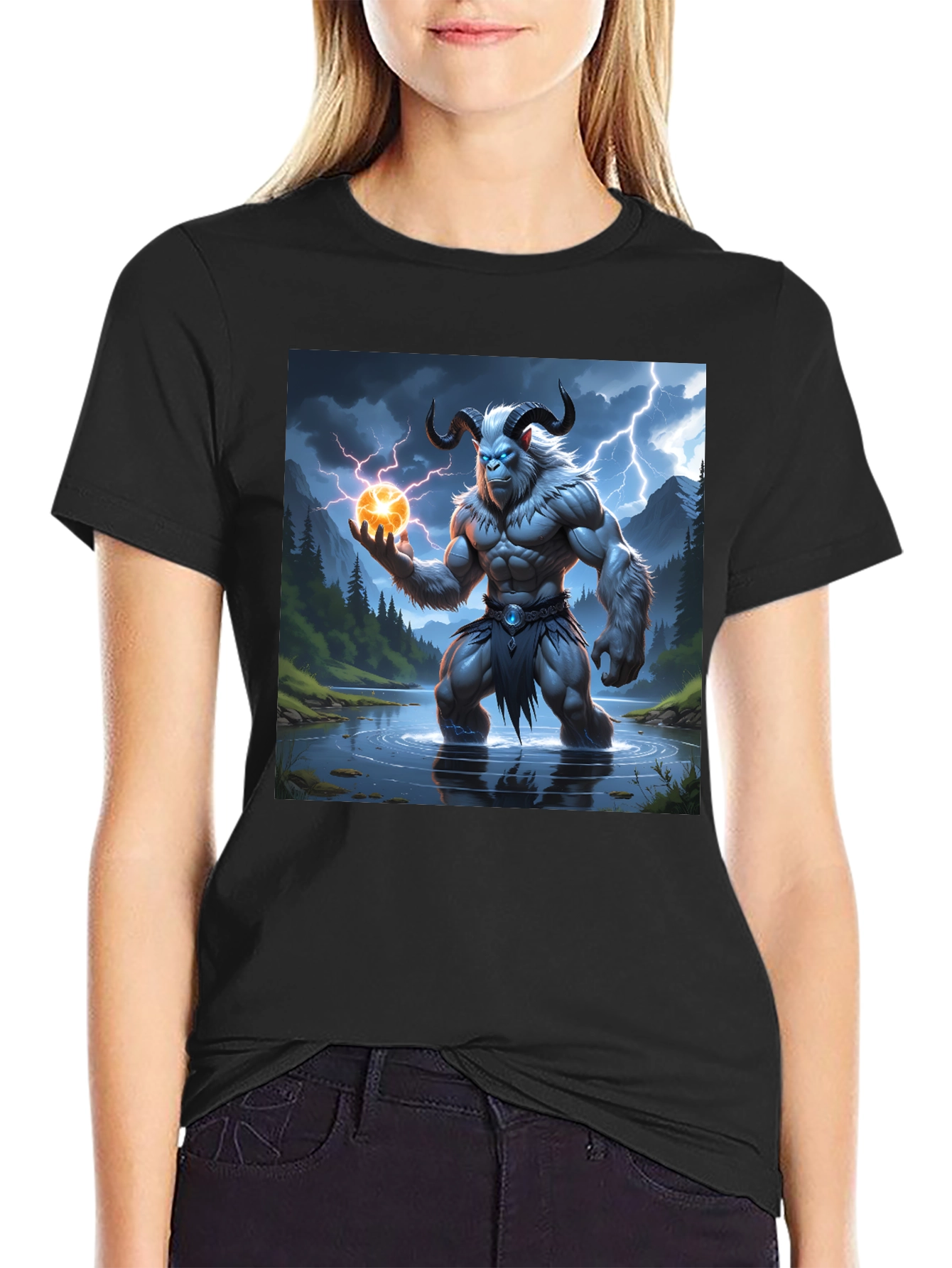 Mystic Creature Graphic Tee