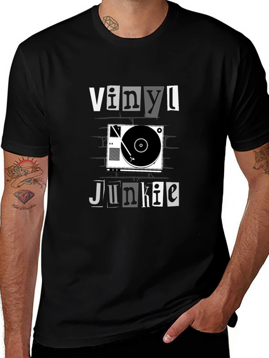 Vinyl Junkie Graphic Tee