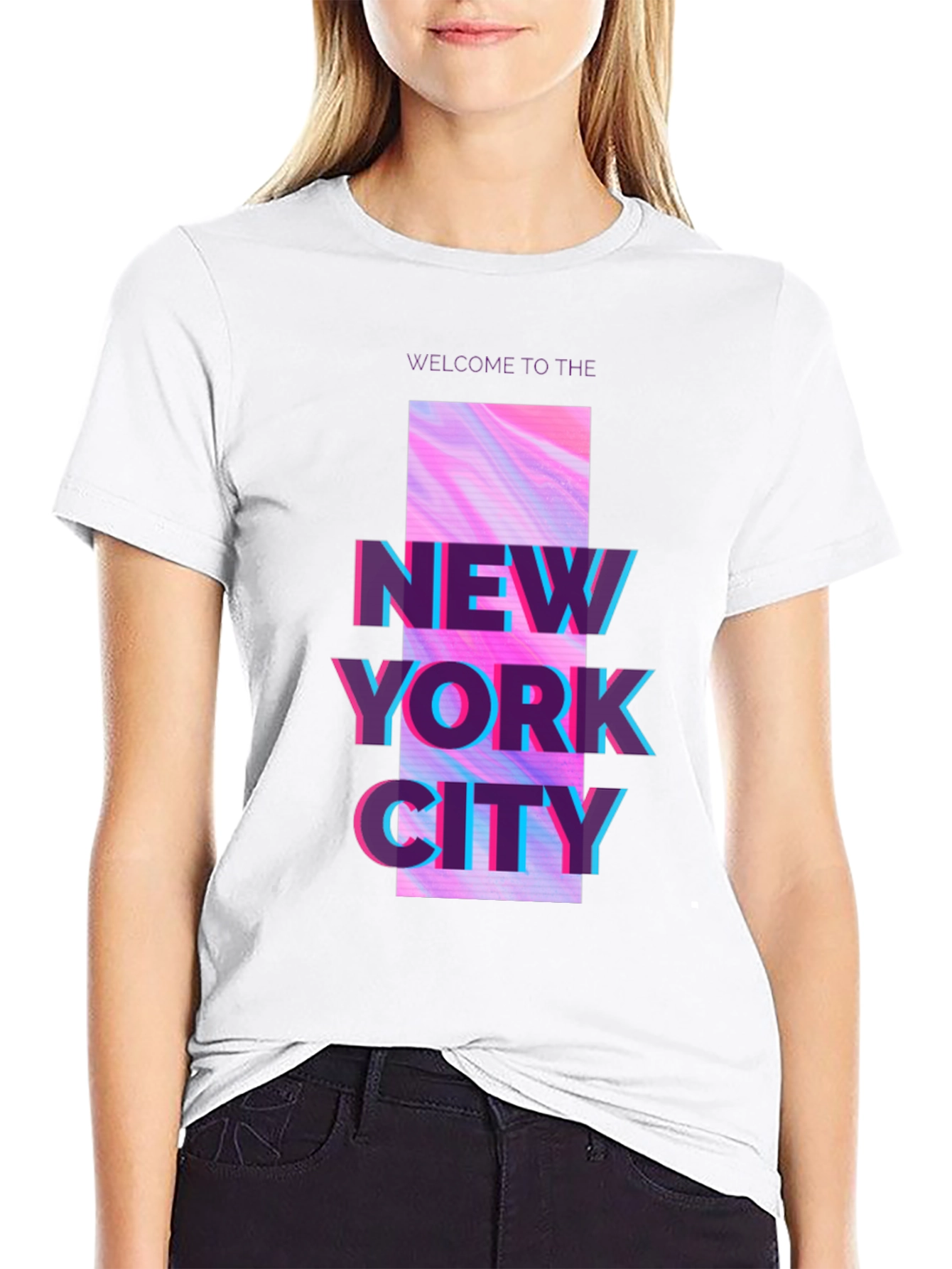 New York City Graphic Tee - Retro Aesthetic