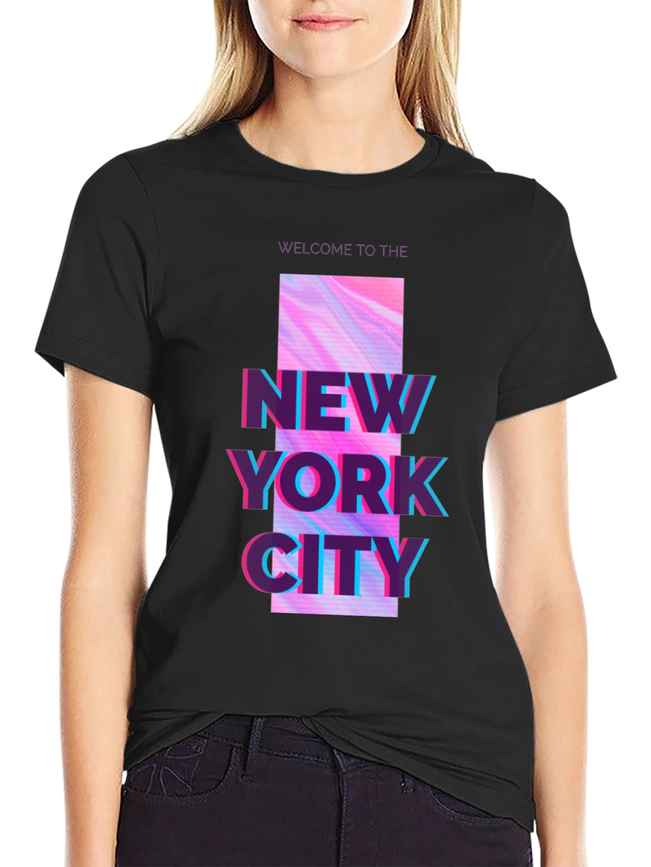 New York City Graphic Tee - Retro Aesthetic