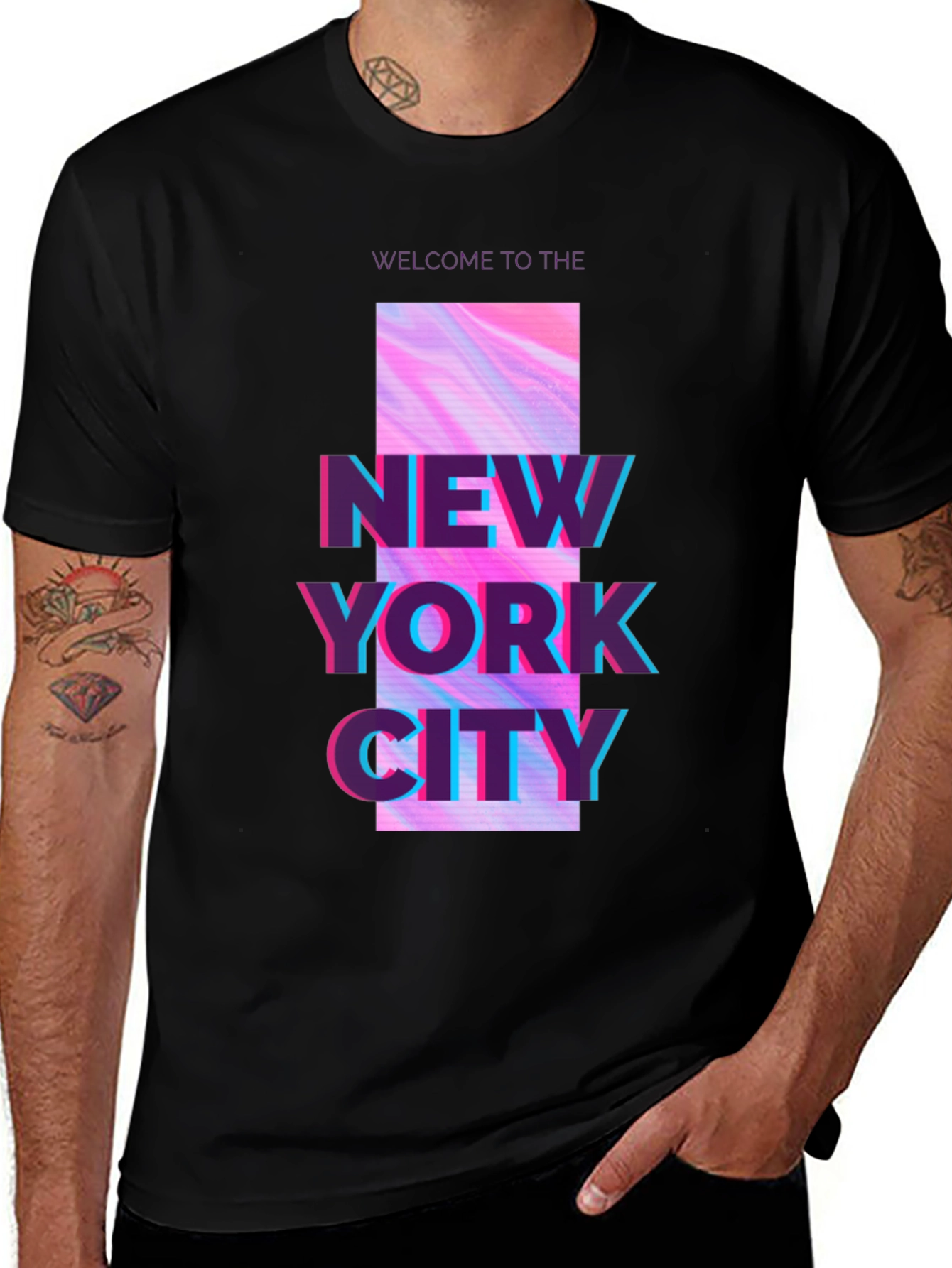 New York City Graphic Tee - Retro Aesthetic