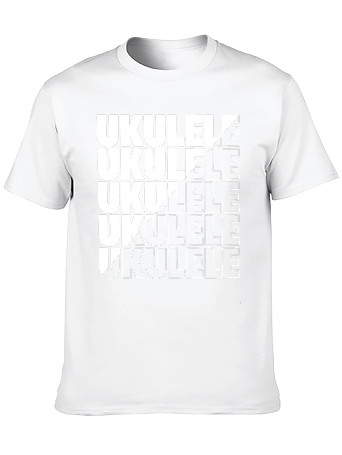 Ukulele Graphic Tee - Cool Music Lover T-Shirt