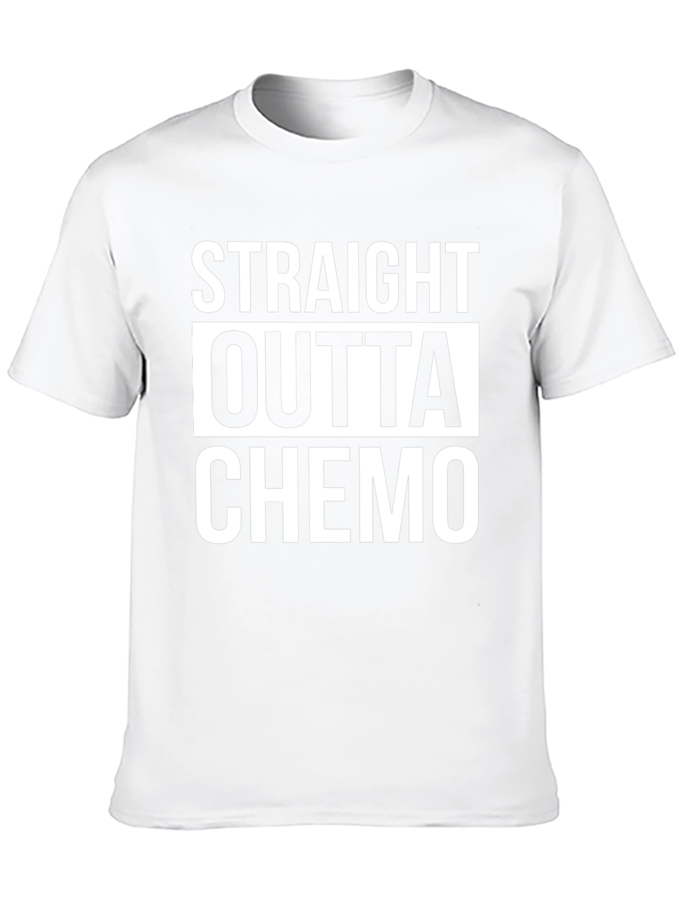 Straight Outta Chemo Graphic Tee - Black