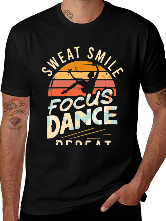 Sweat Smile Dance T-Shirt - Perfect for Dance Enthusiasts