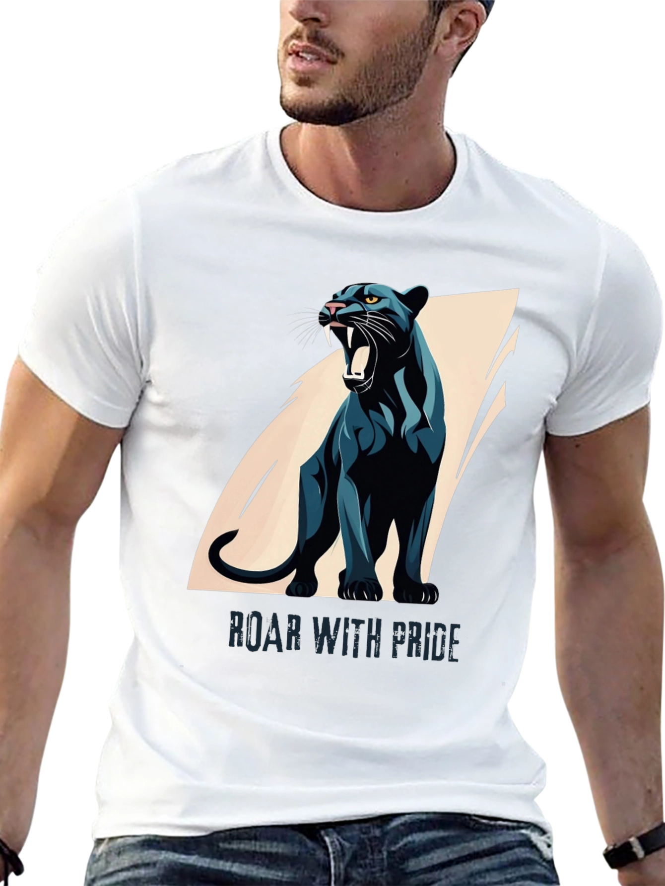 Roar With Pride Black Panther Graphic Tee