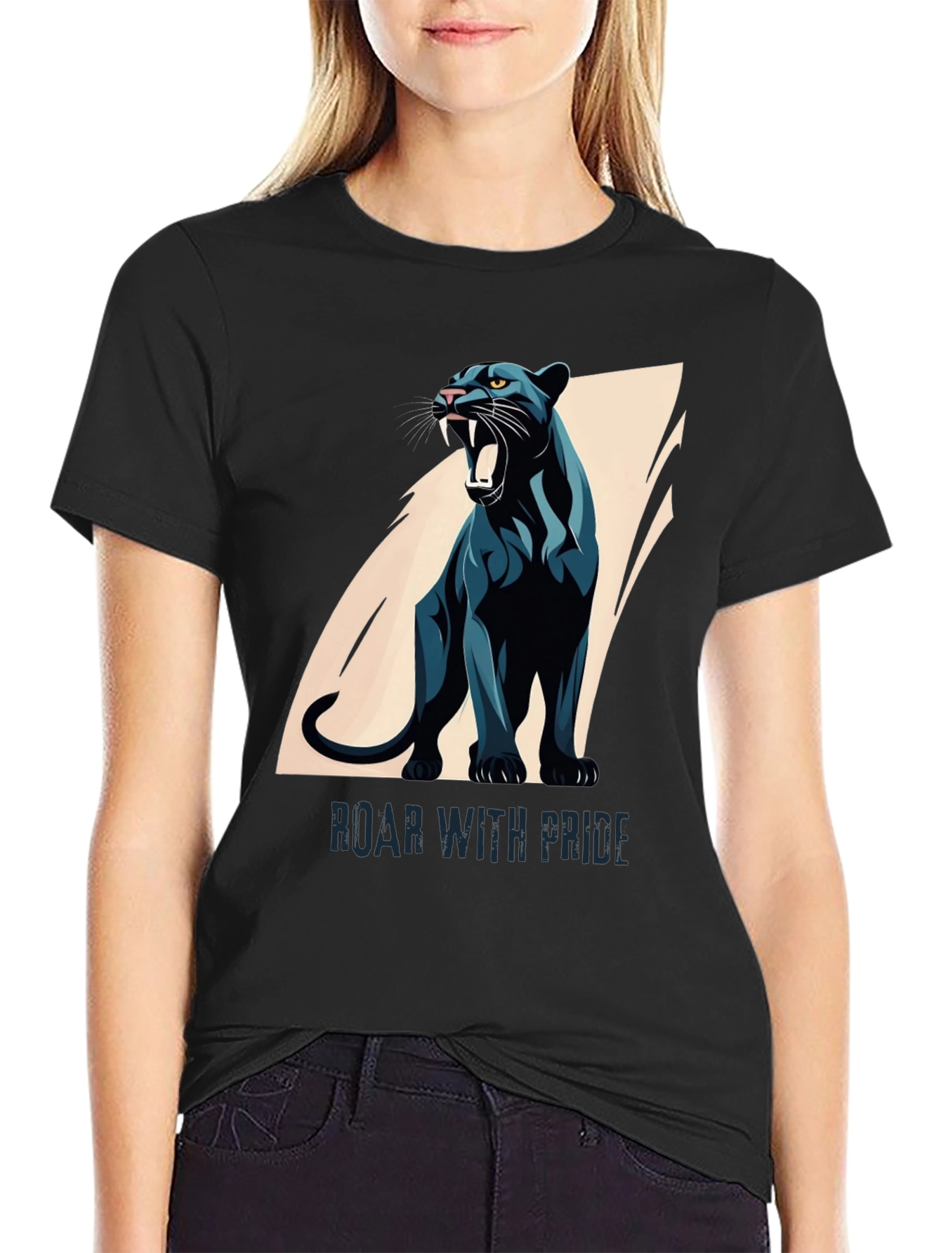Roar With Pride Black Panther Graphic Tee