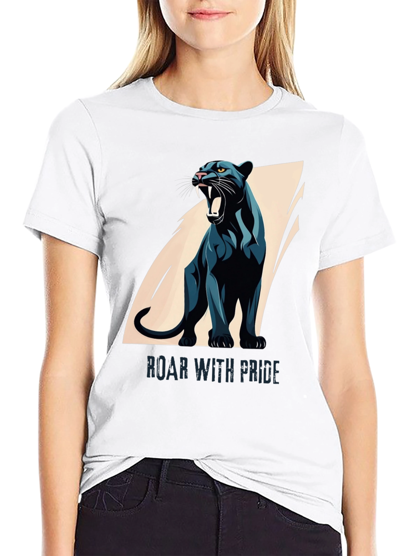 Roar With Pride Black Panther Graphic Tee