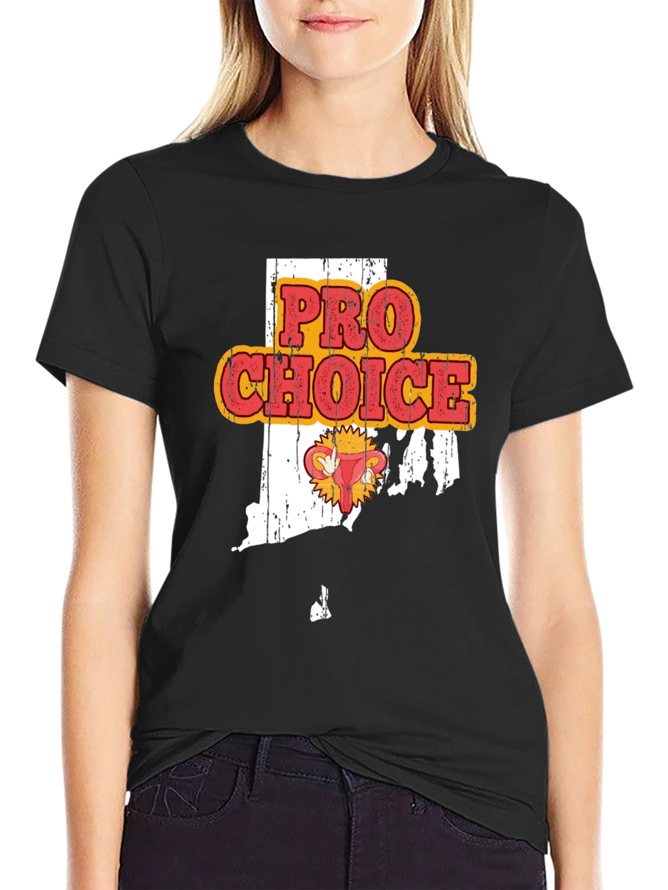 Pro-Choice Rhode Island T-Shirt