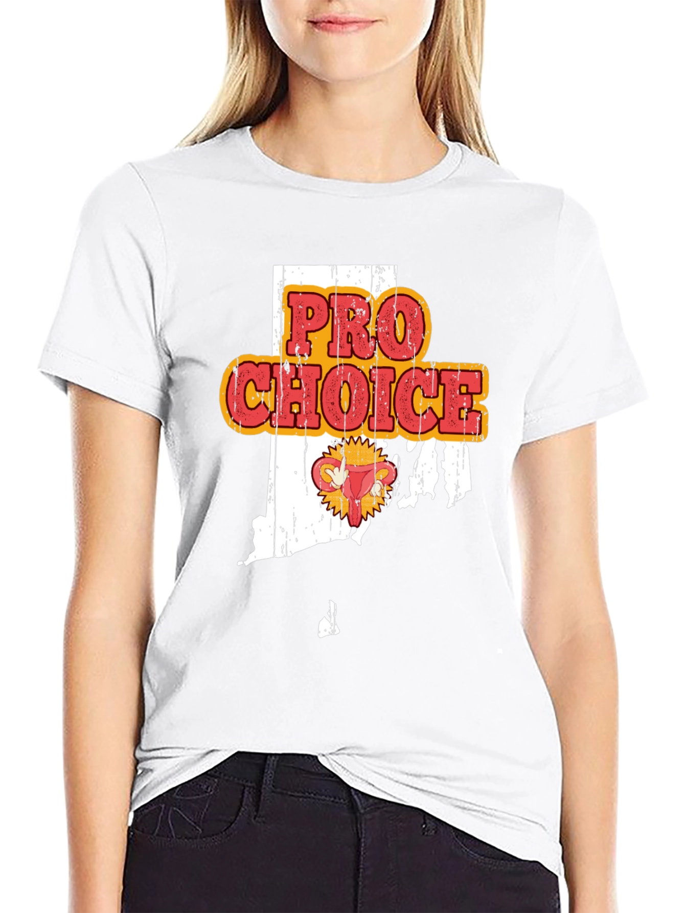 Pro-Choice Rhode Island T-Shirt