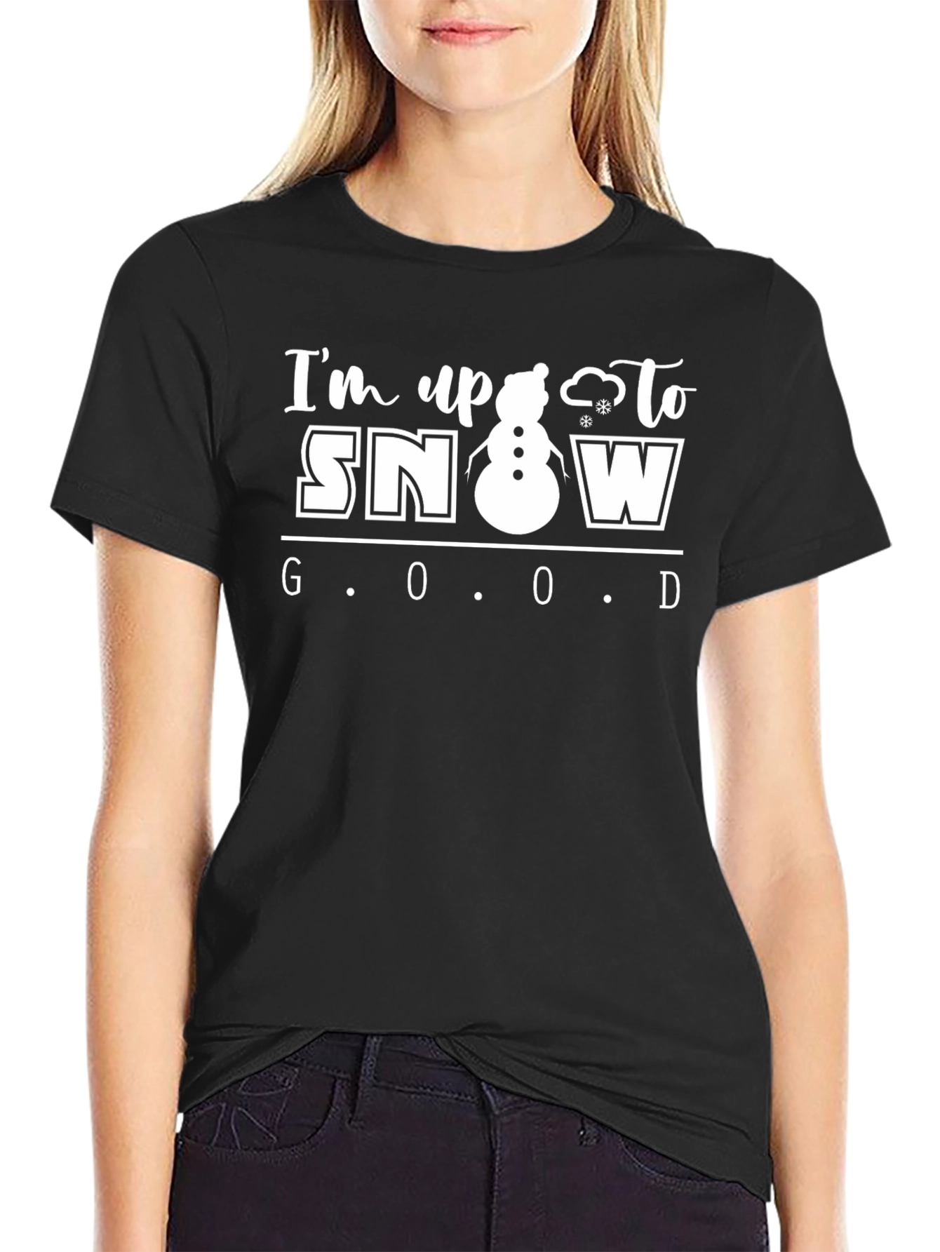Snow Good T-Shirt | Winter Holiday Graphic Tee