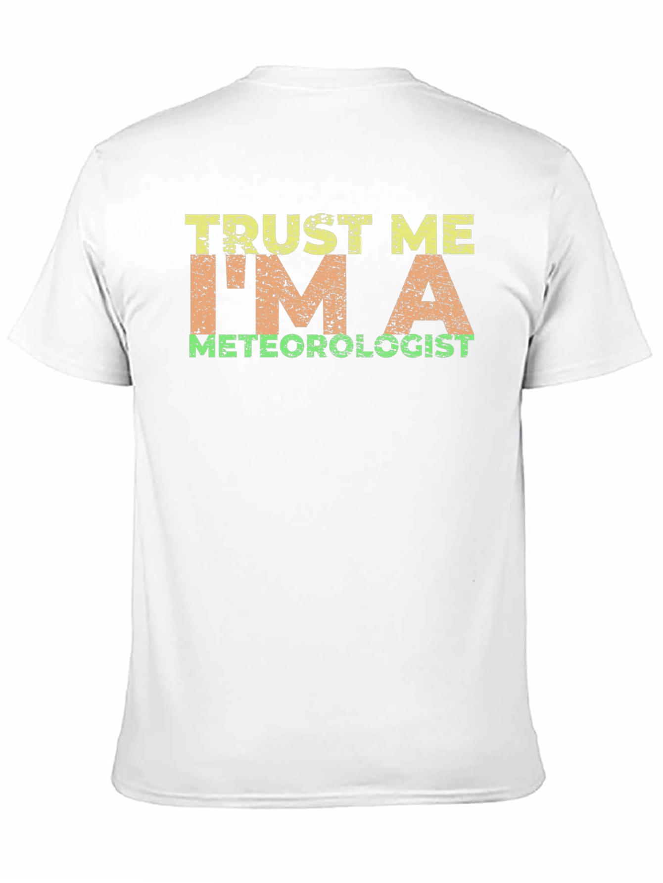 Trust Me Im A Meteorologist Black T-Shirt