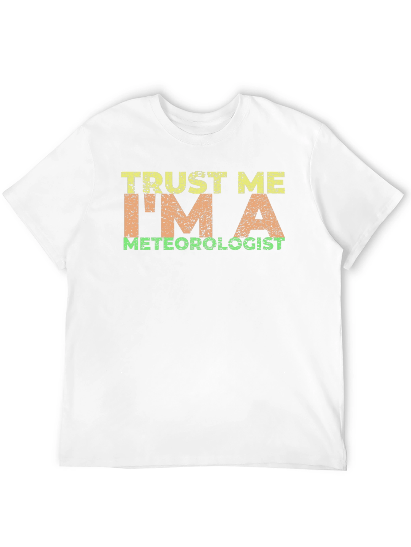 Trust Me Im A Meteorologist Black T-Shirt