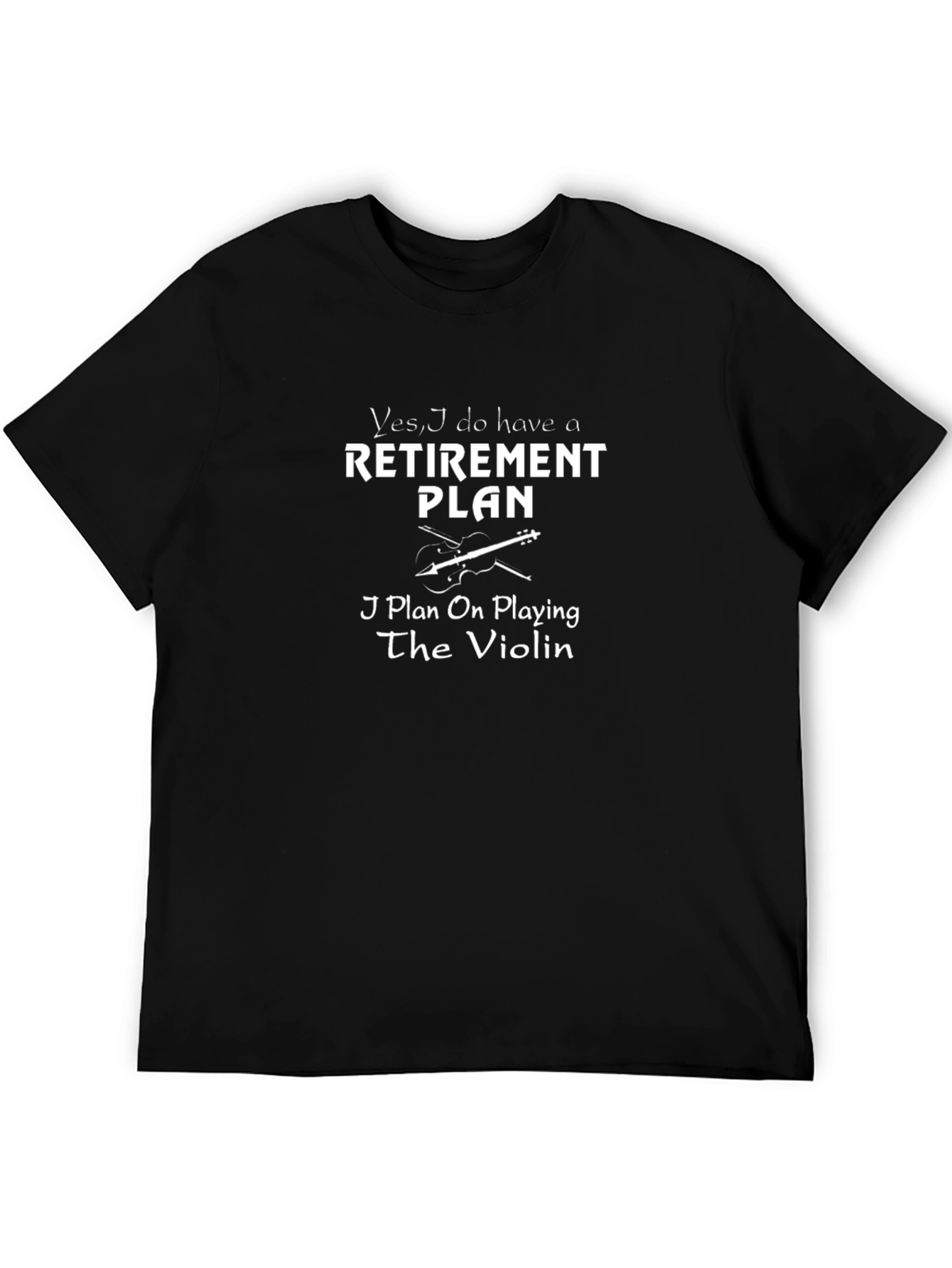 Retirement Violin Player T-Shirt