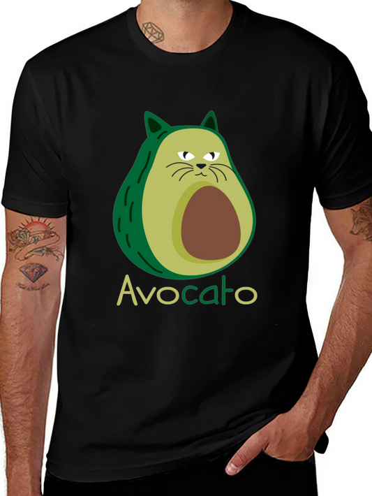 Avocato Funny Cat Avocado Pun T-Shirt