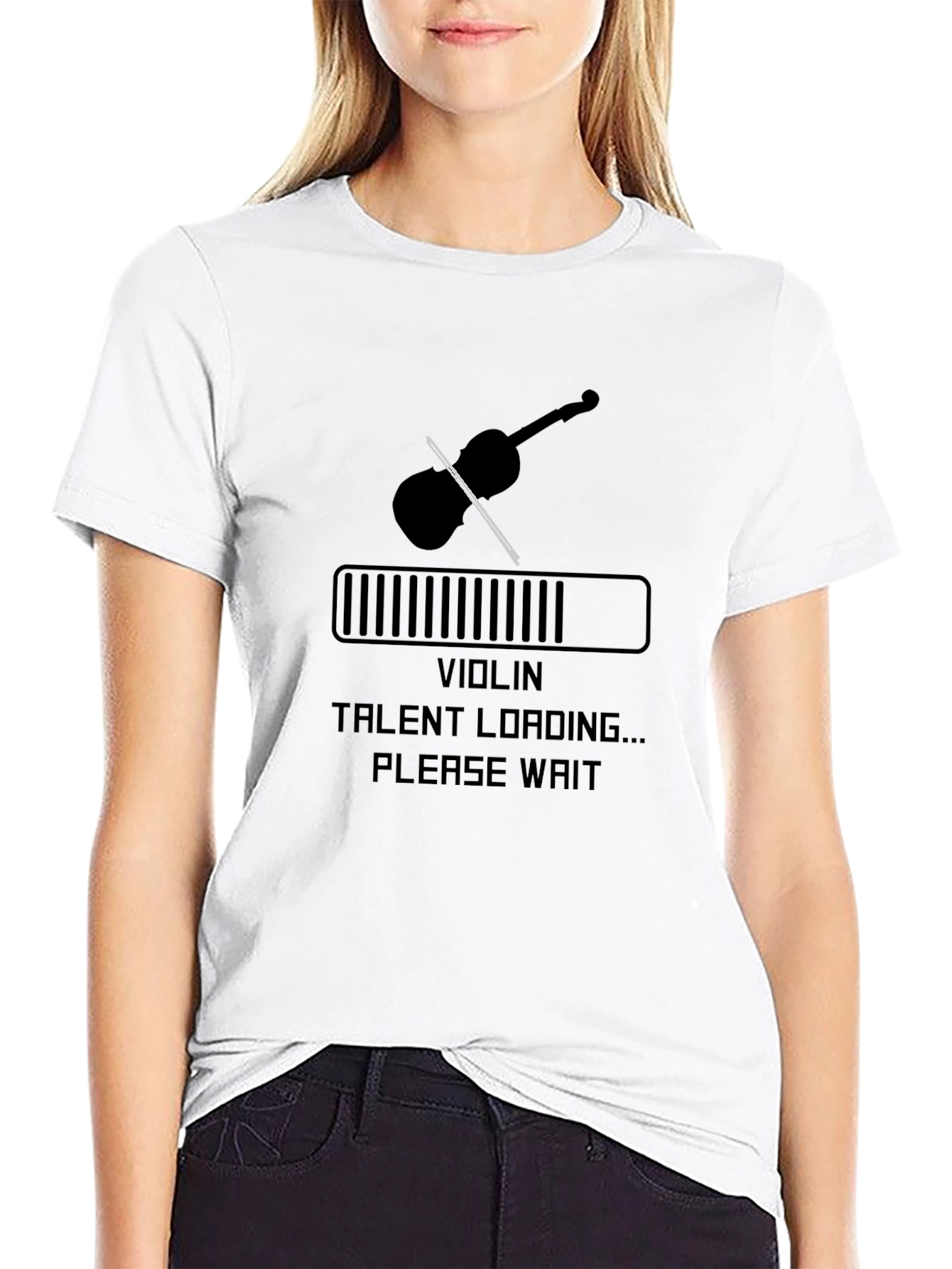 Violin Talent Loading T-Shirt - Musician Tee