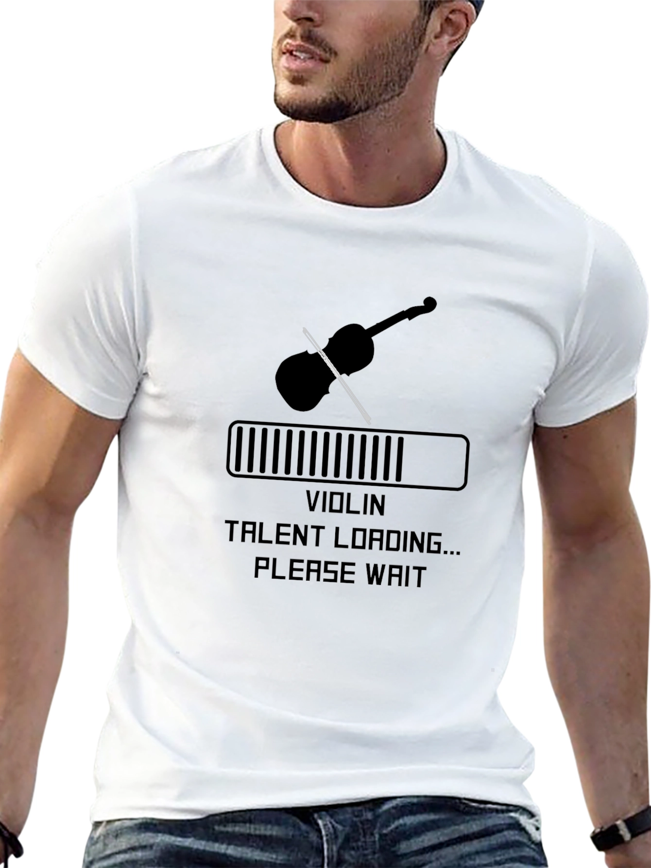 Violin Talent Loading T-Shirt - Musician Tee