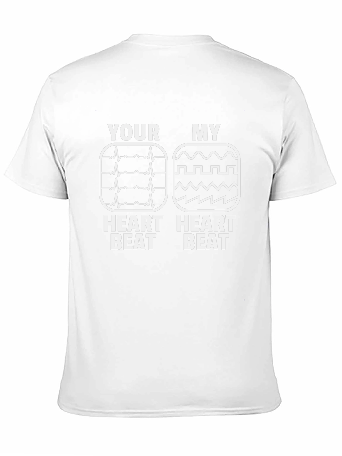 Your Heart Beat My Heart Beat Funny T-Shirt