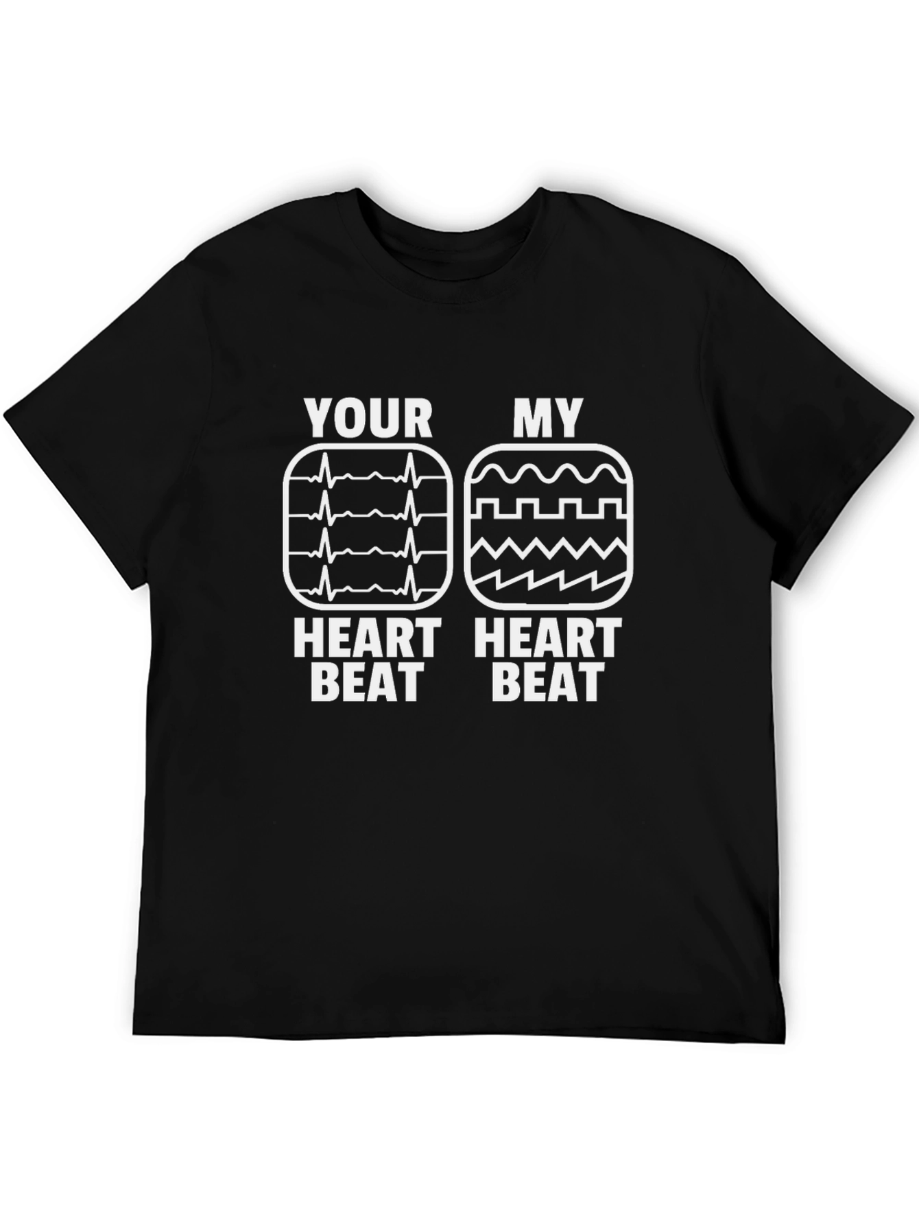 Your Heart Beat My Heart Beat Funny T-Shirt