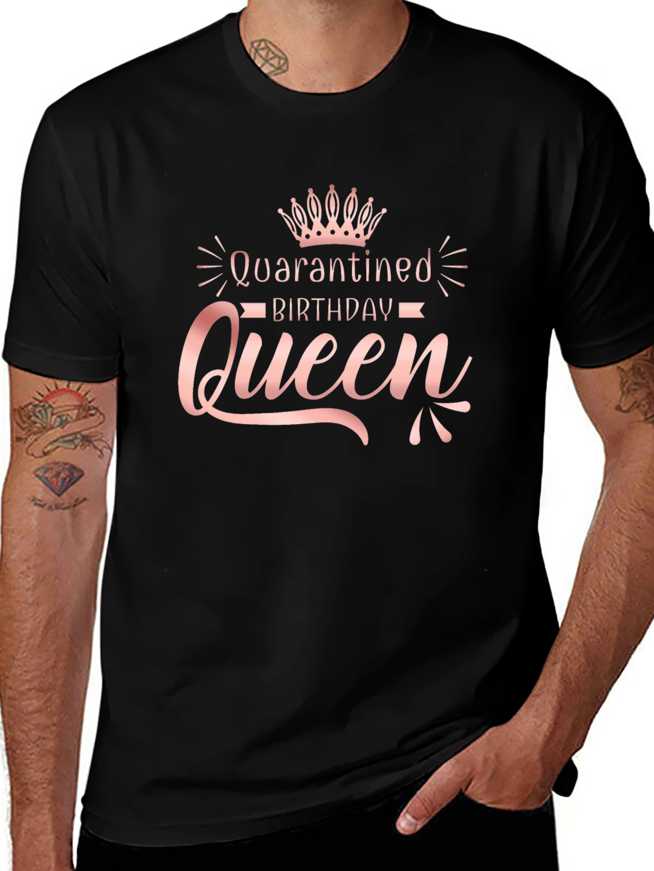 Quarantined Birthday Queen T-Shirt